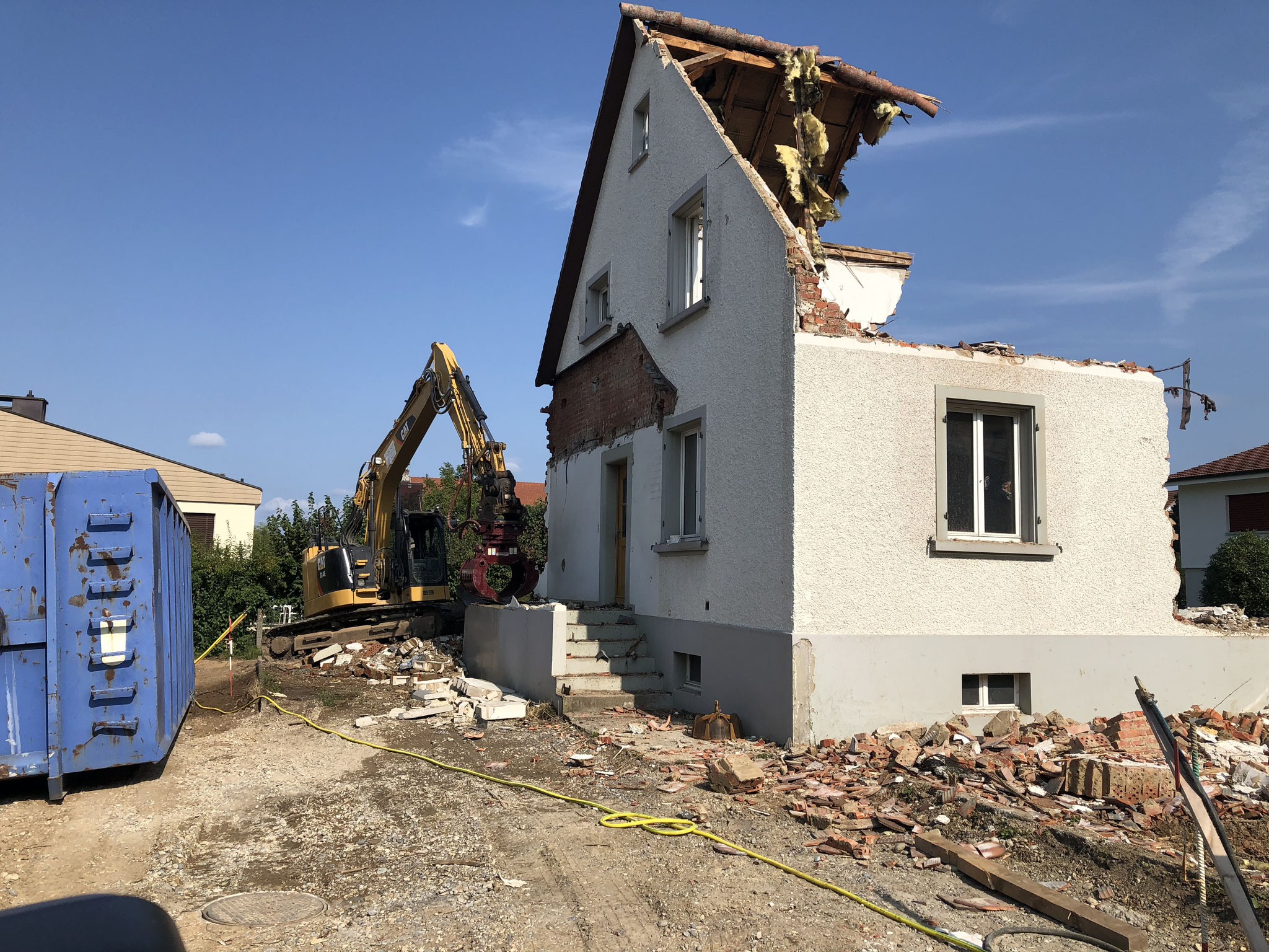 Rückbau und Aushubarbeiten Möhlin