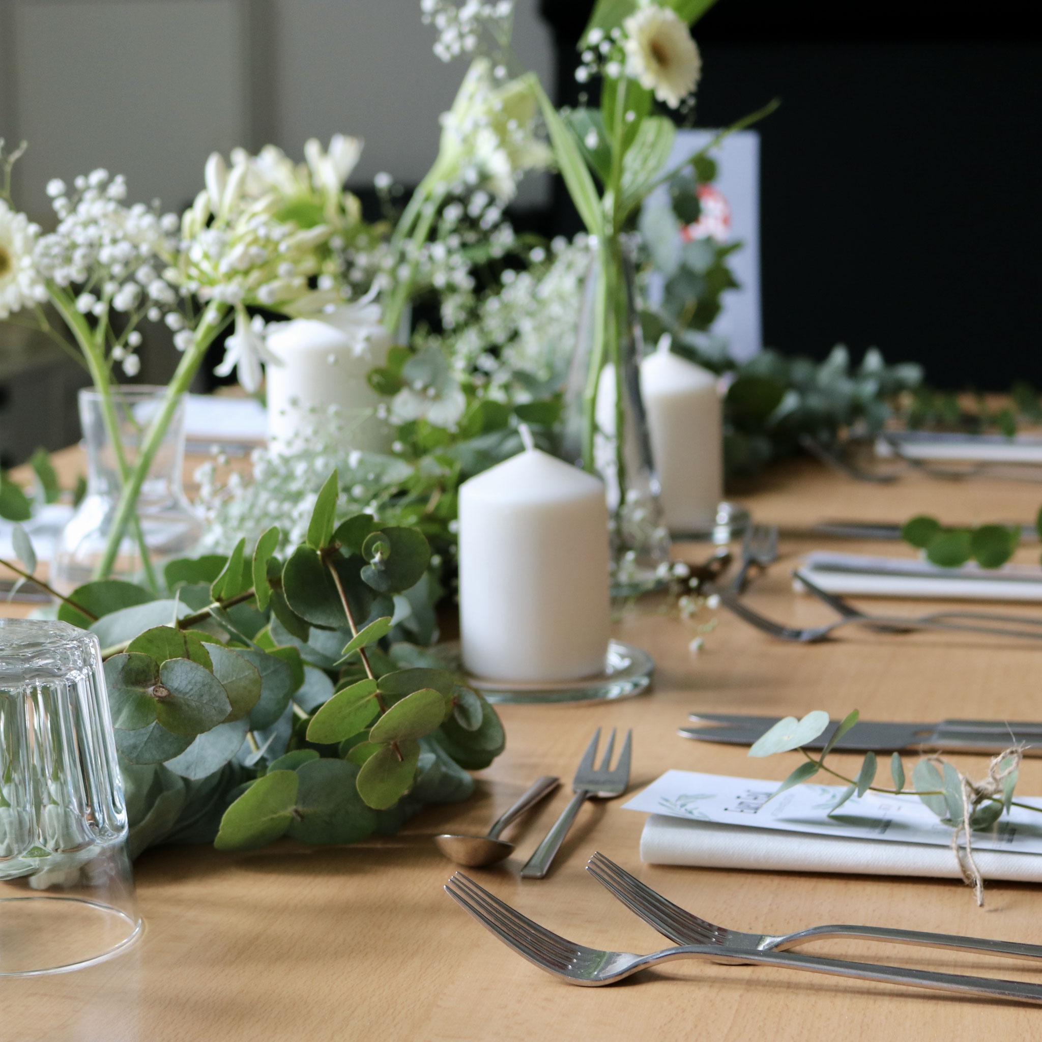 Eventkonzeption - Hochzeit - Tischdeko