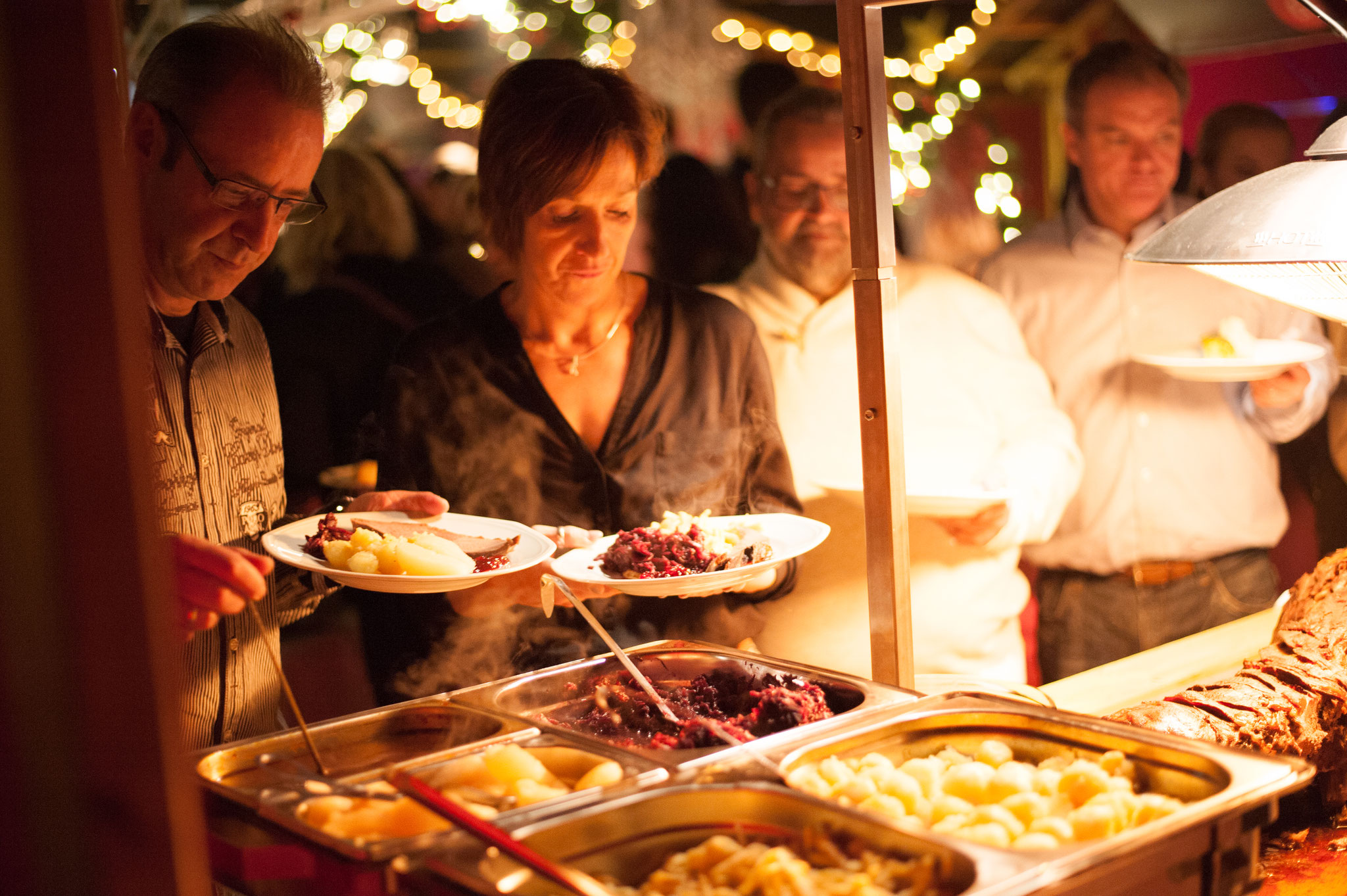 Hauptgang - Buffet - Weihnachts-Happening