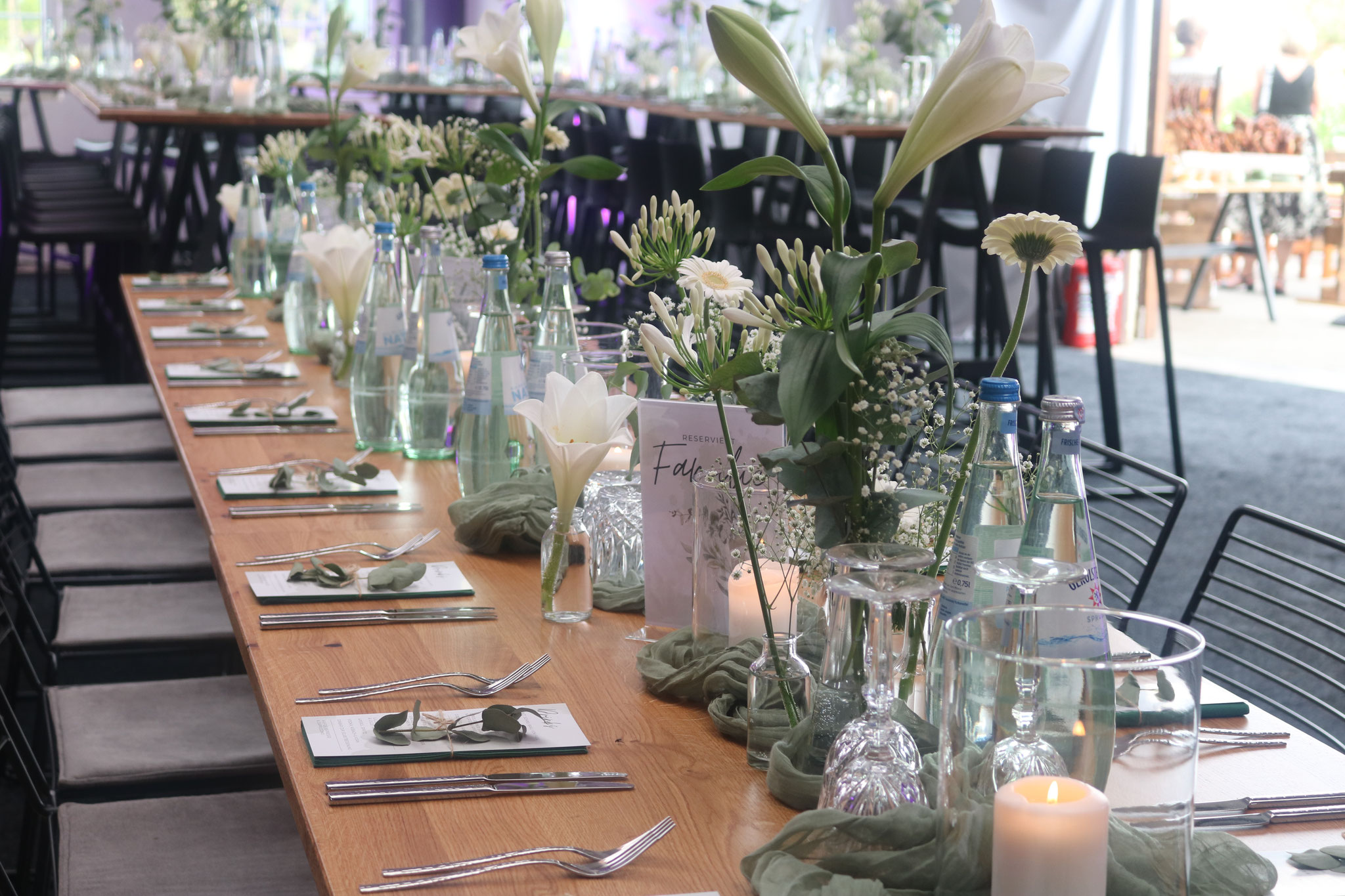 Eventkonzeption - Hochzeit - Tischdeko