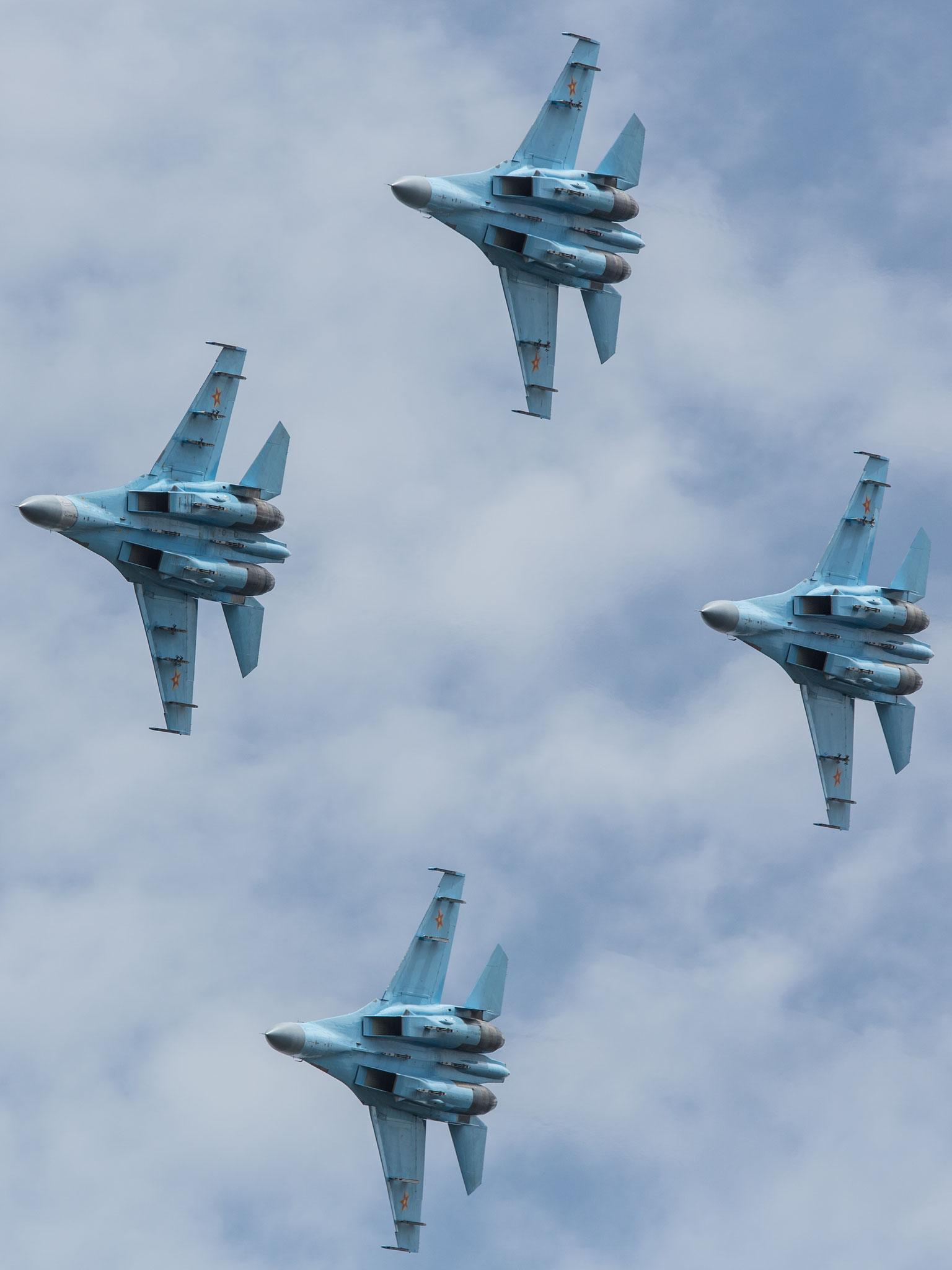 Impression aus der Formation.