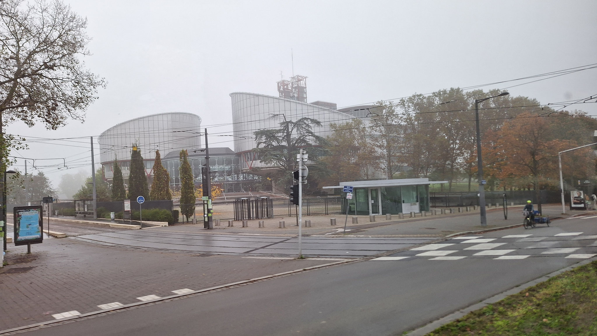 Straßburg leider etwas diesig