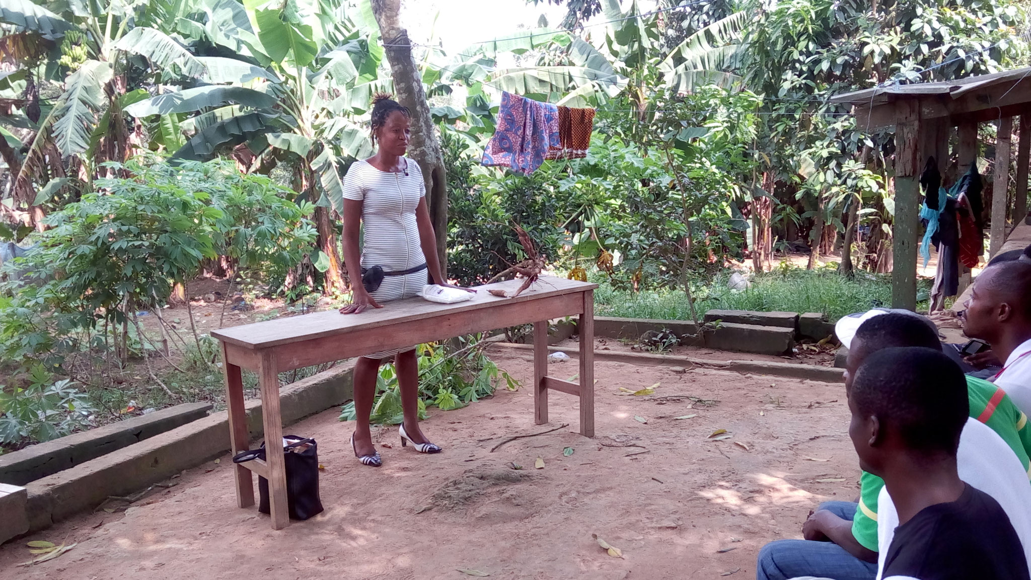Présentation de Mlle BAMBA