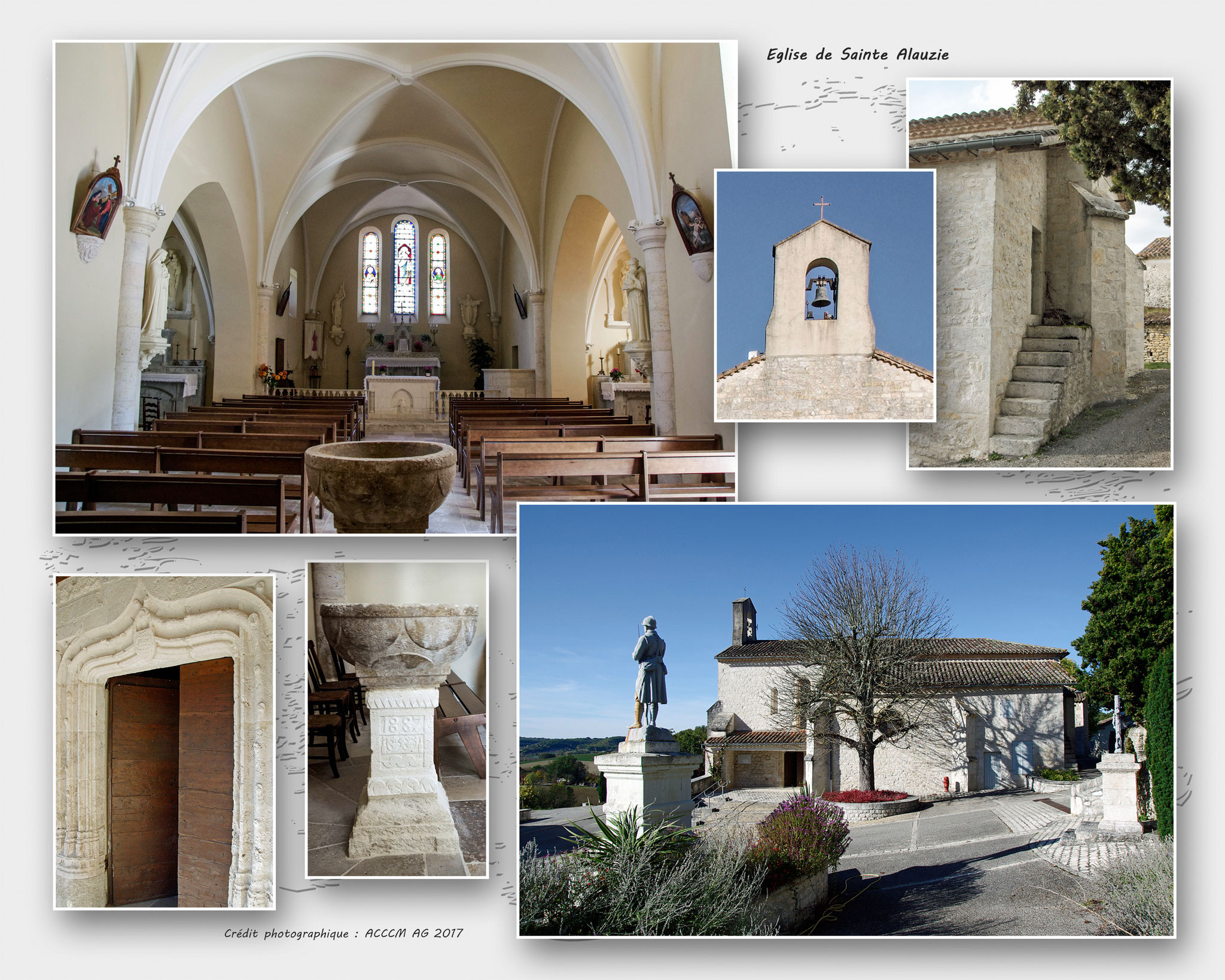Eglise de Sainte Alauzie