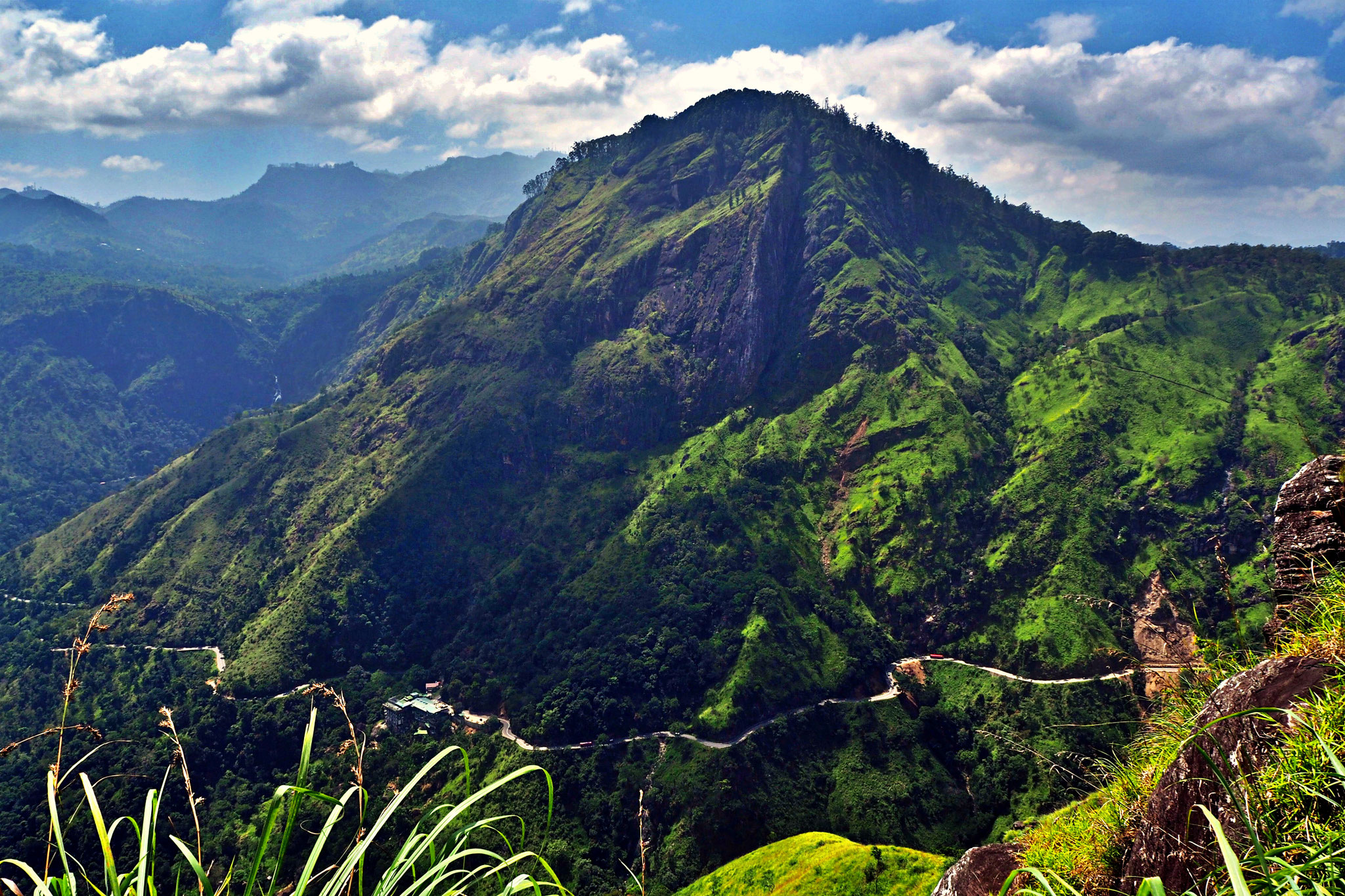 Aussicht von Little Adams Peak