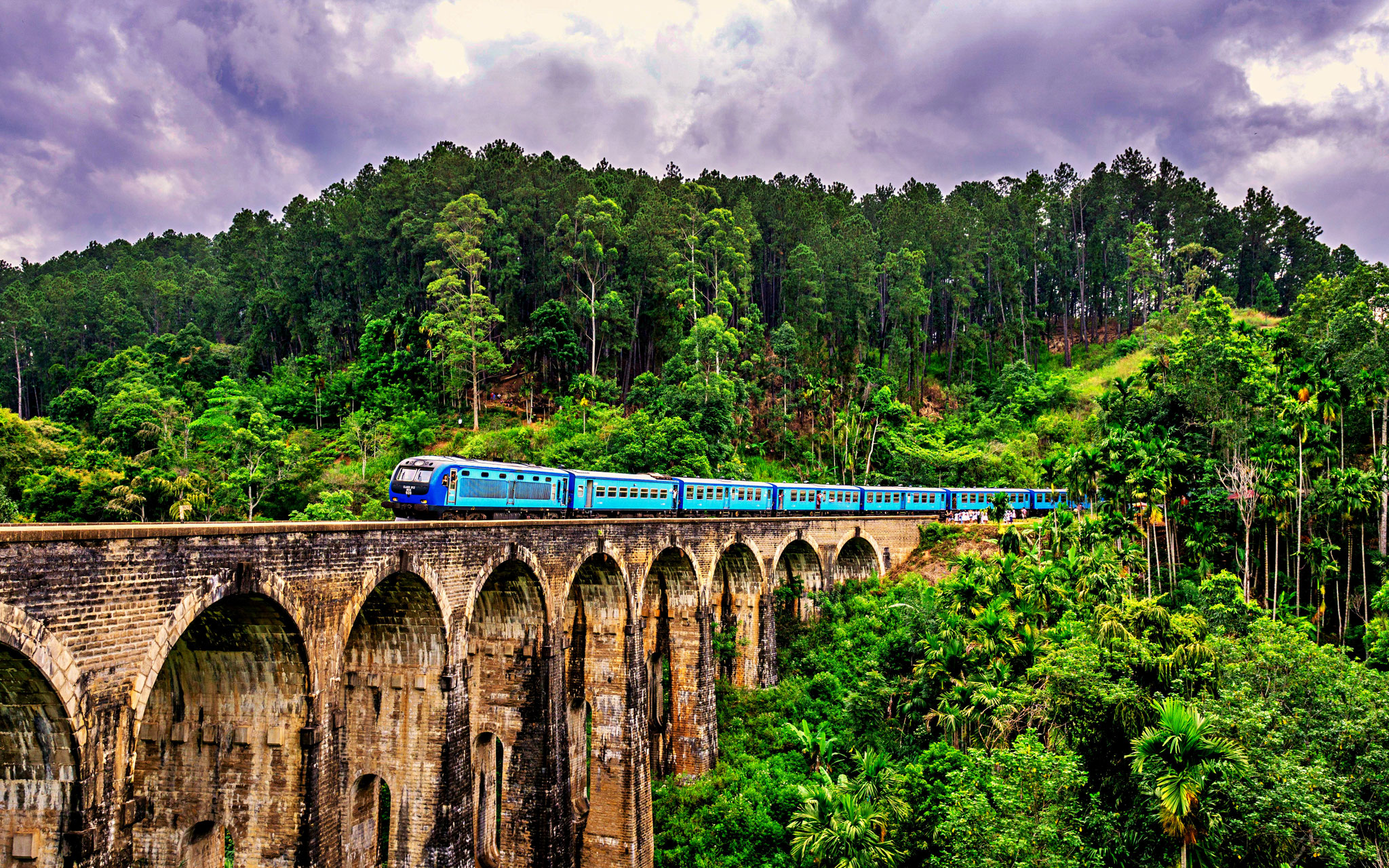 Nine Arch Bridge in Ella