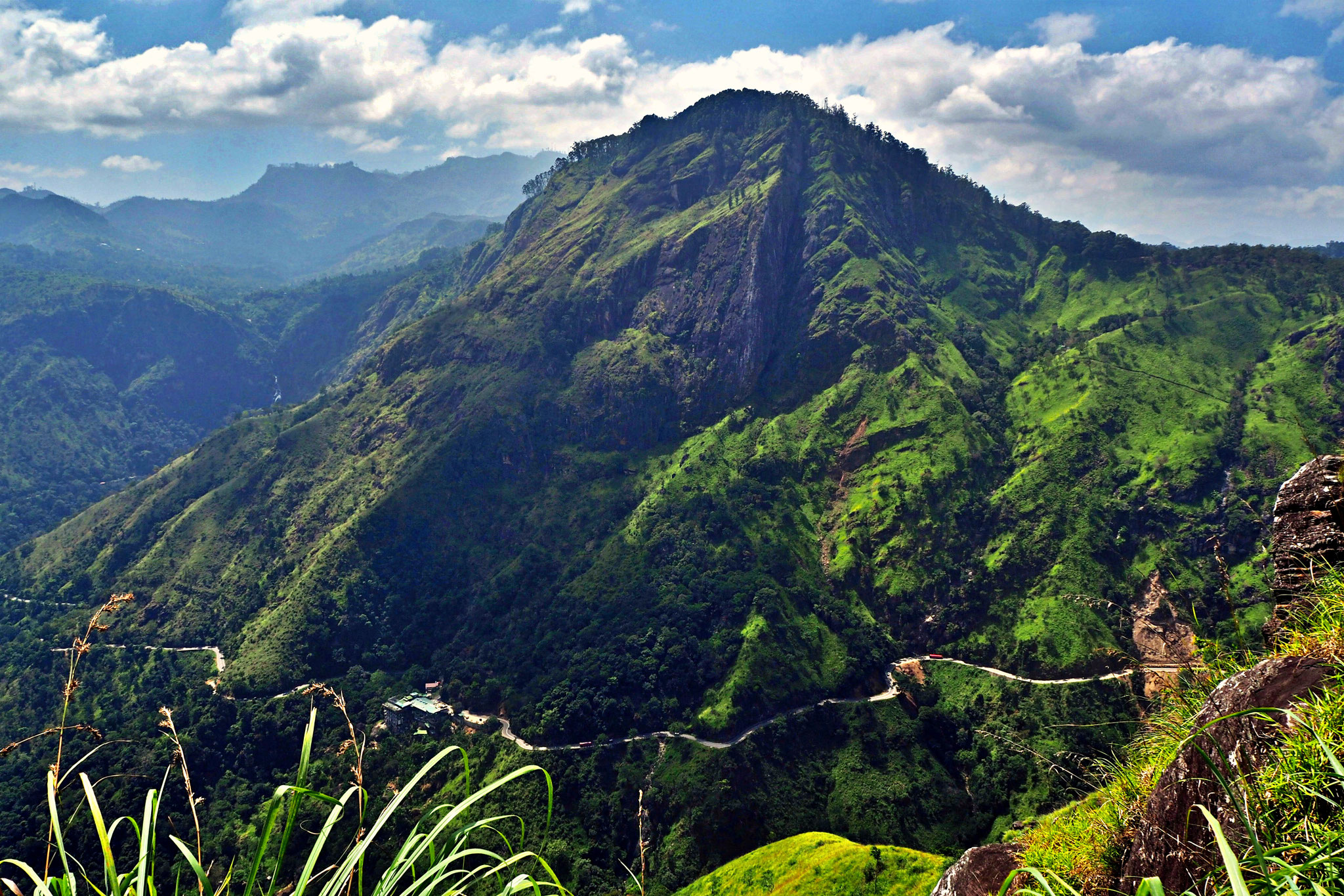 Aussicht von Little Adams Peak