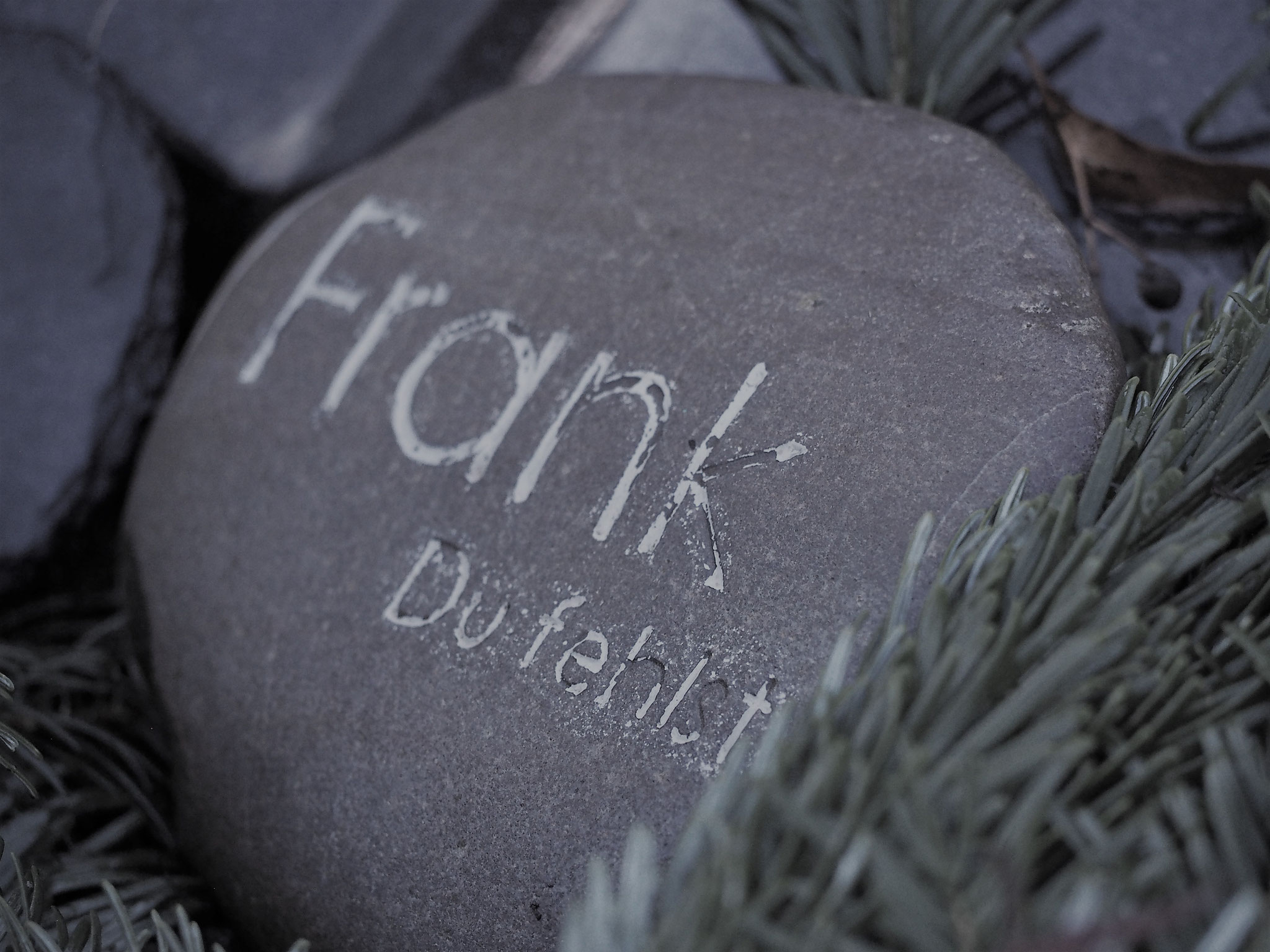 Impressionen Grab Frank Giering (Neustädter Friedhof, Magdeburg)