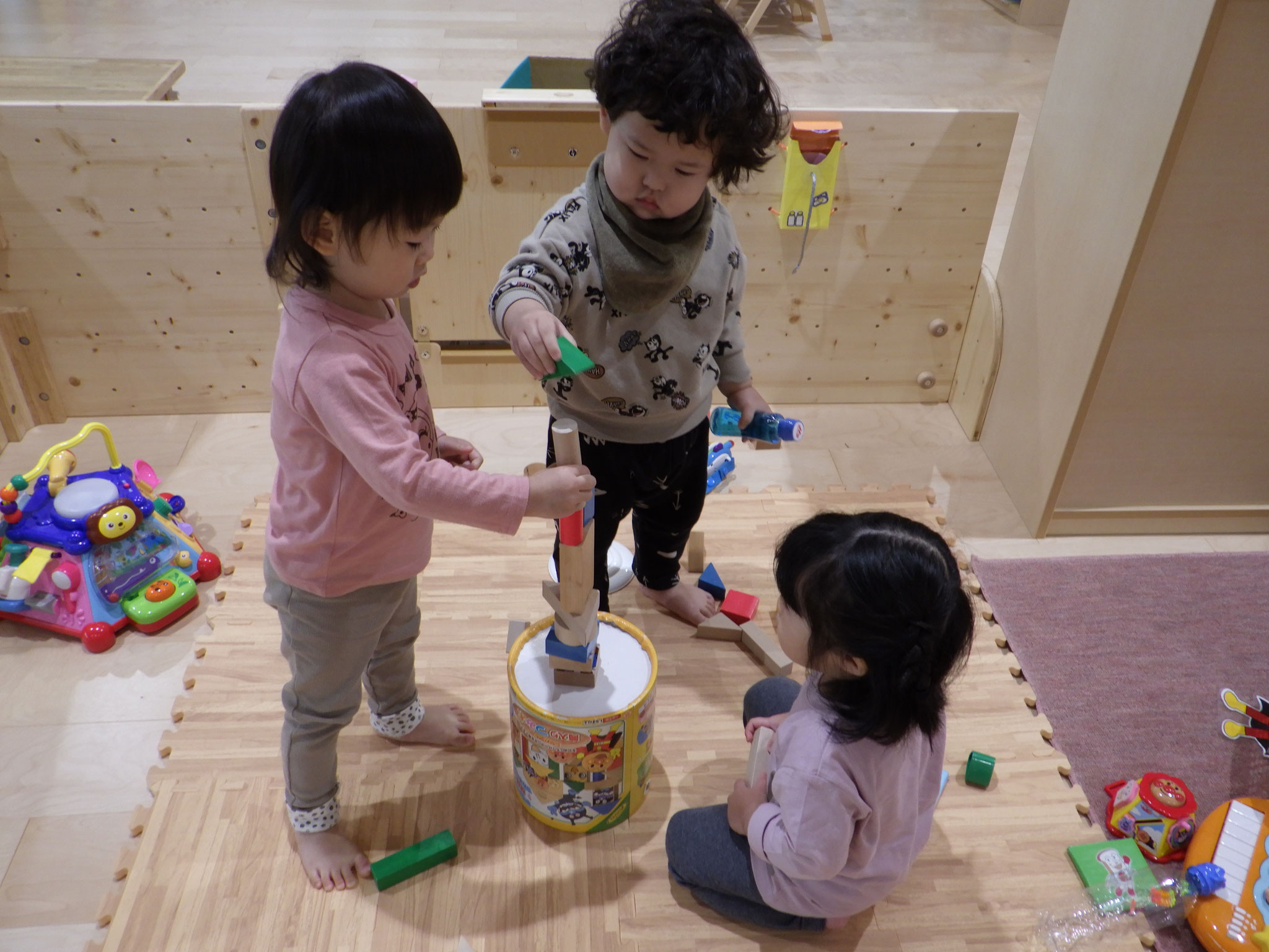 興味のあることを通じて友達との関わりが生まれます。