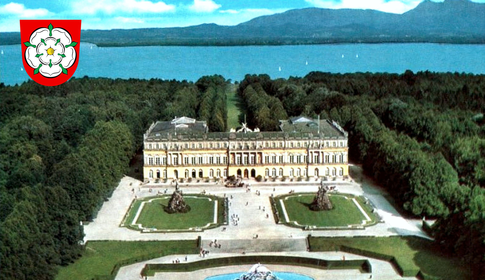 King Ludwigs 2 - The Sun-King and his unbelievable Castle Herrenchiemsee on the Island Herreninsel