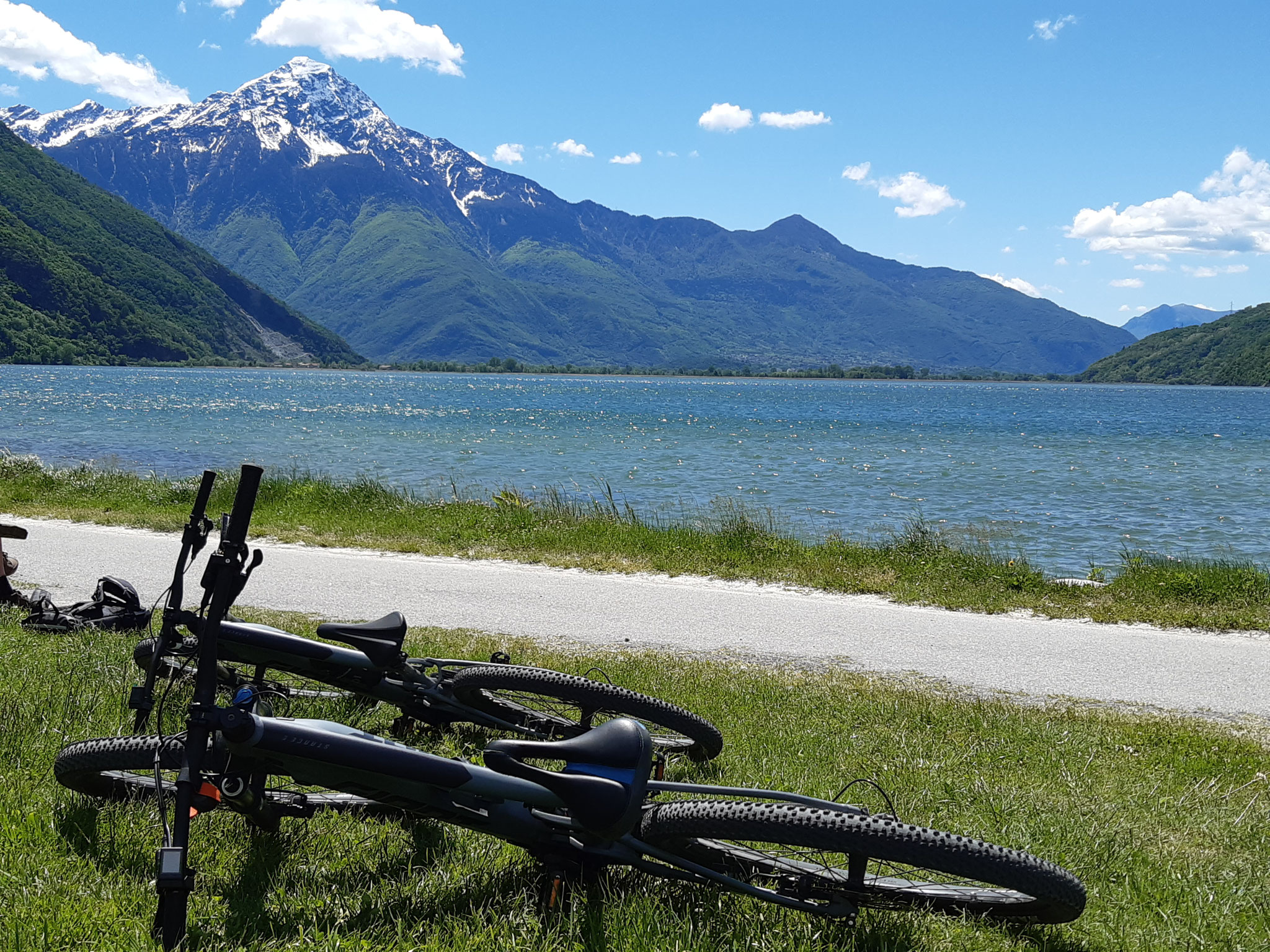 Ferienwohnung la nicchia Vercana, Biken