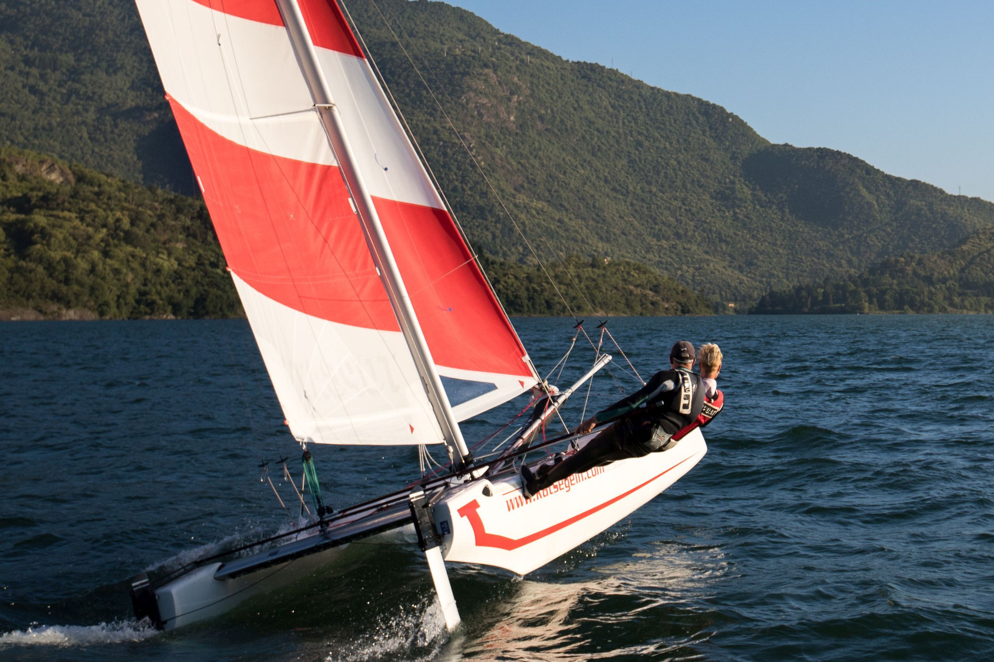 Ferienwohnung la nicchia Vercana, Katamaransegeln
