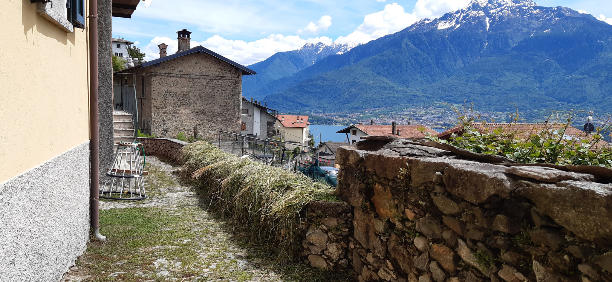 Ferienwohnung la nicchia Vercana, Heuete