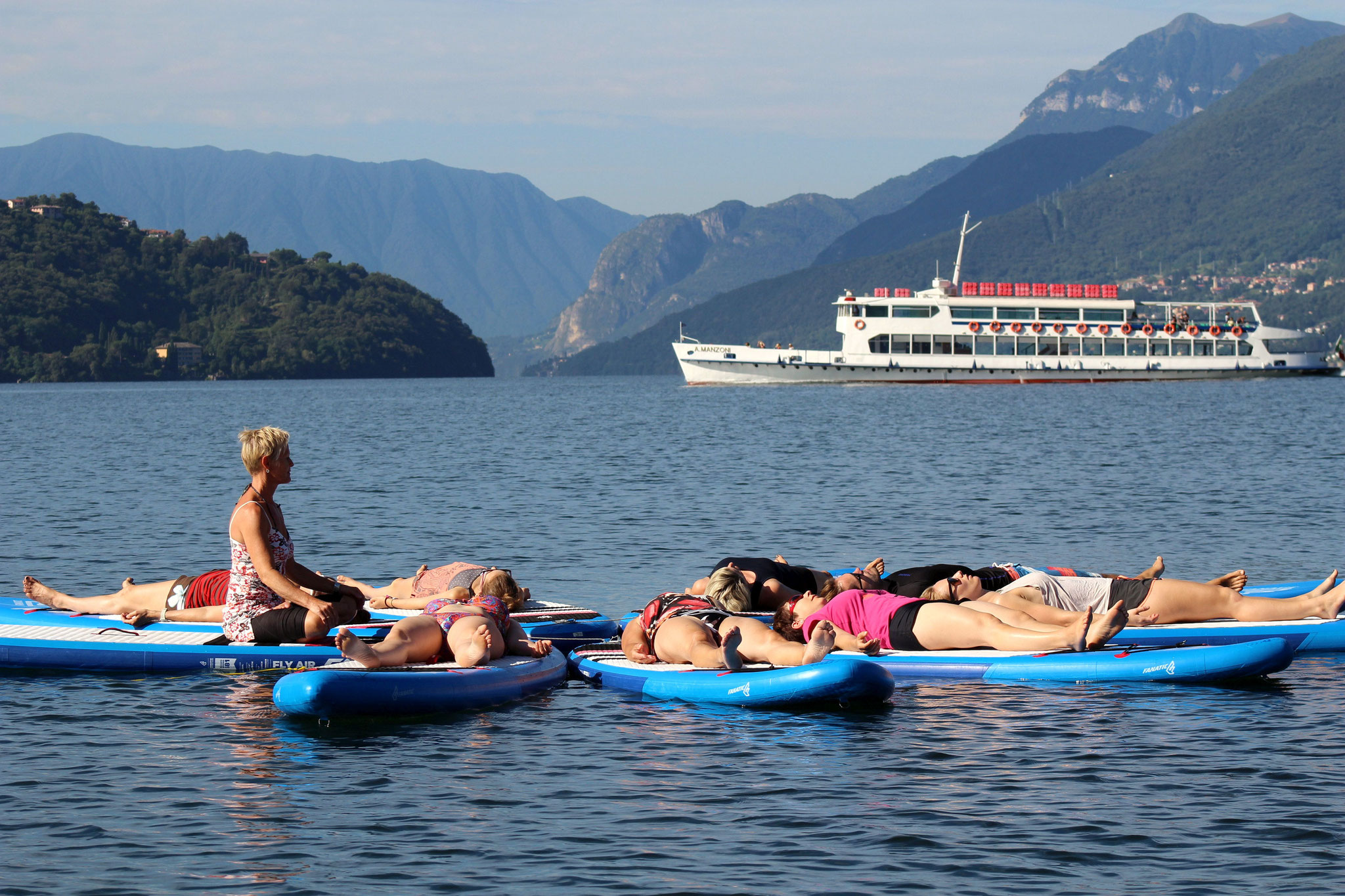 Ferienwohnung la nicchia Vercana, SUP Yoga