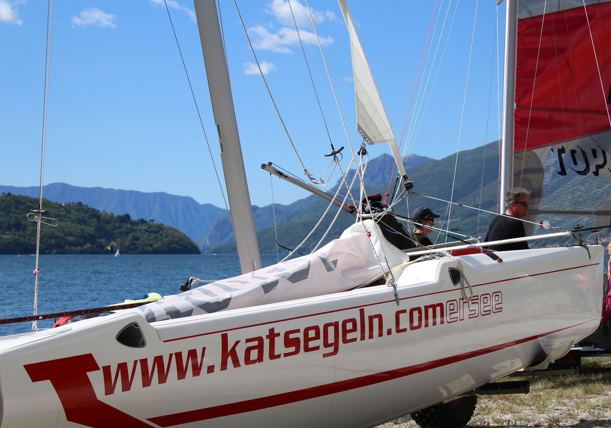Ferienwohnung la nicchia Vercana, Katamaransegeln