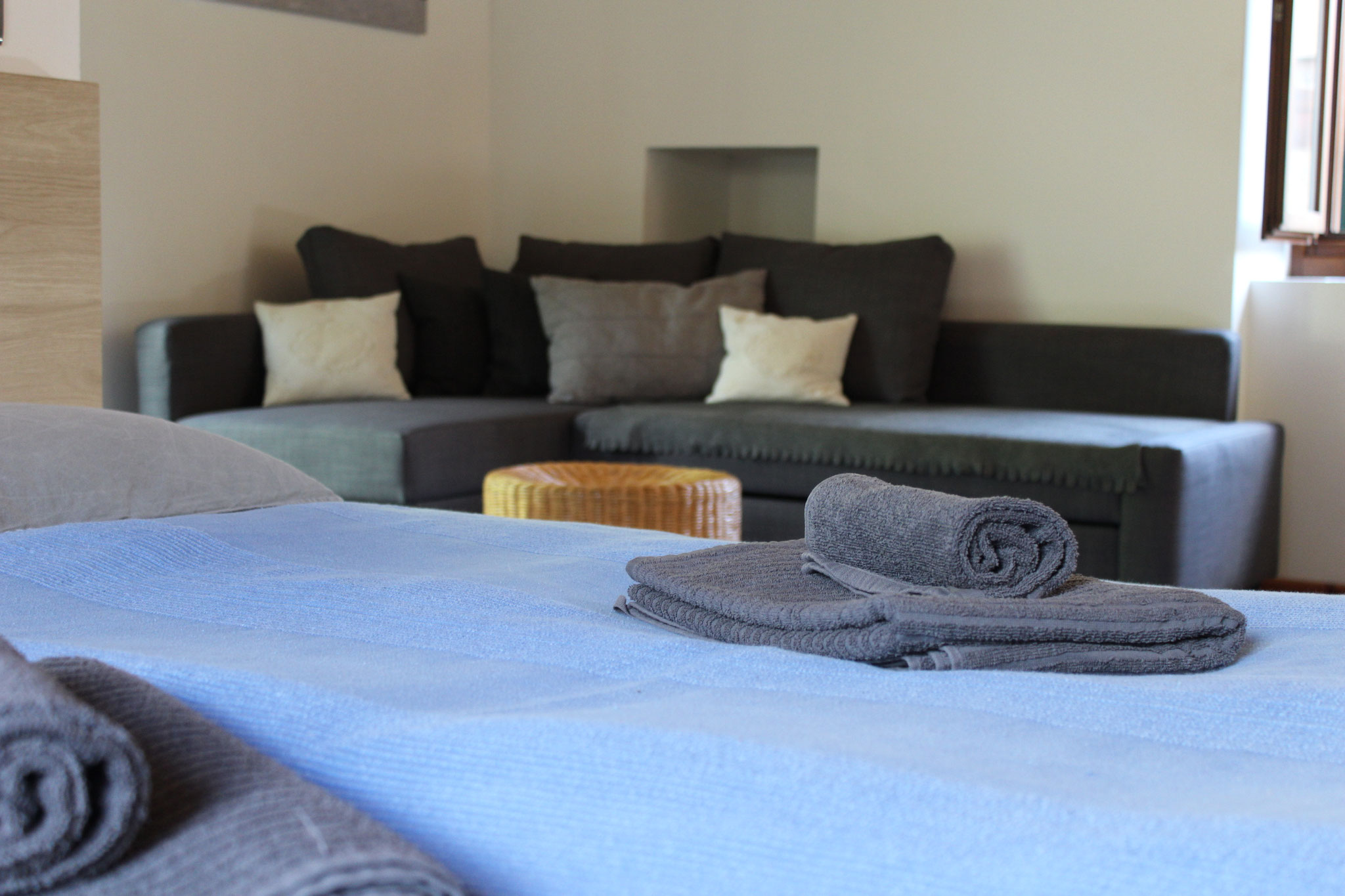 Ferienwohnung la nicchia Vercana, Schlafzimmer OG