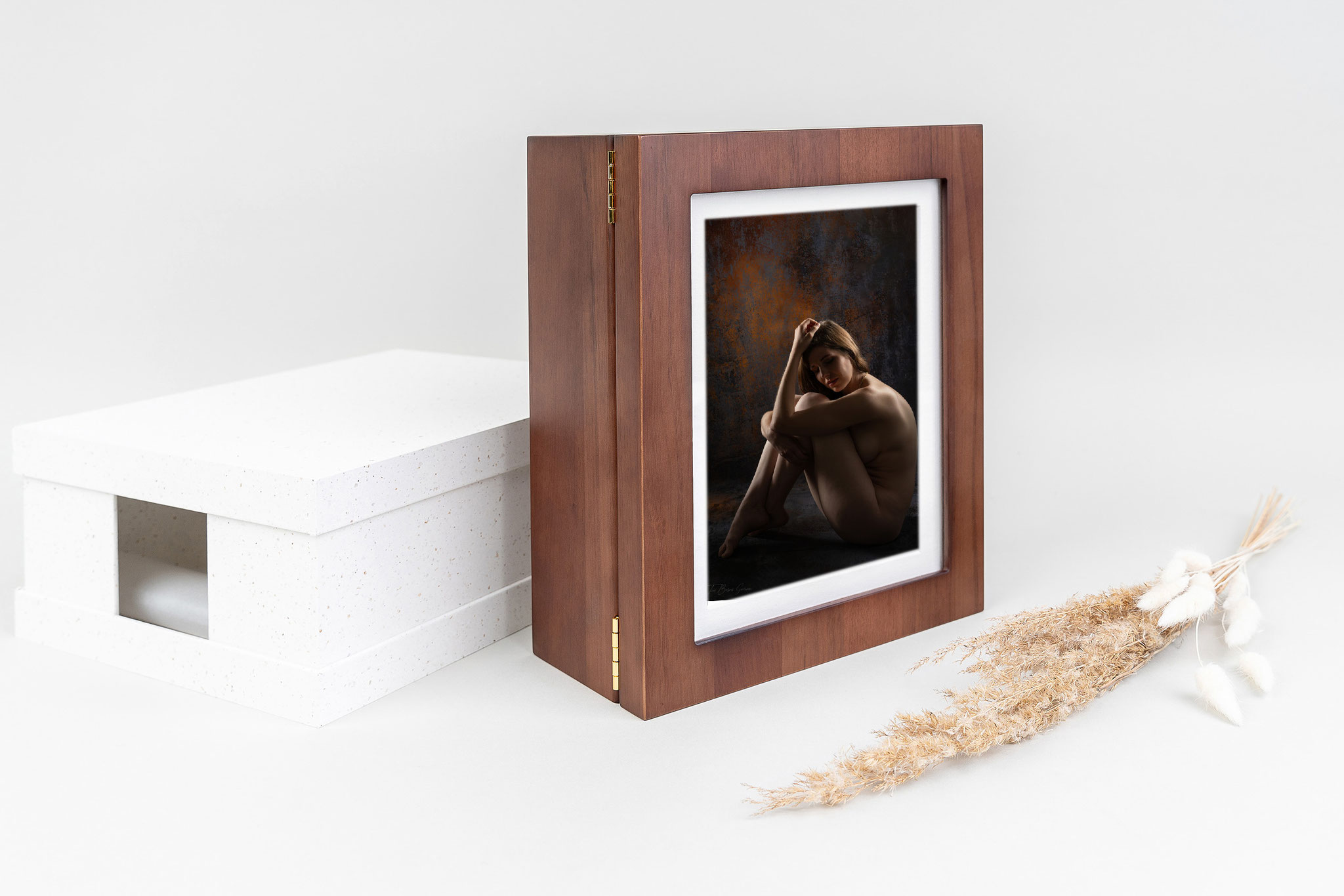 Vos portraits seront livrés dans un Premium Folio Box