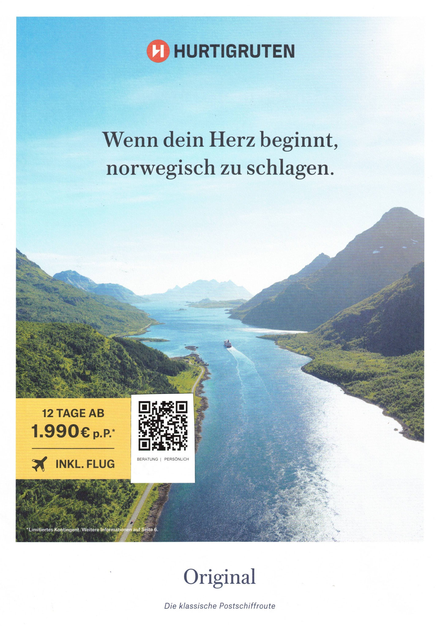 Hurtigruten...die schönste Seereise der Welt erleben...