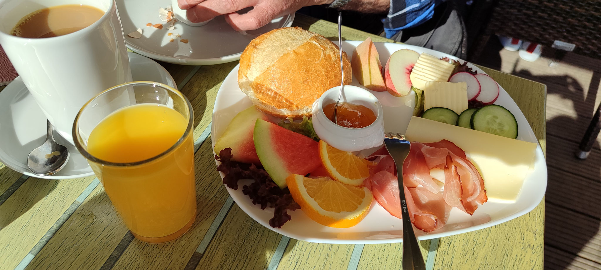 Frühstück im Mövennest
