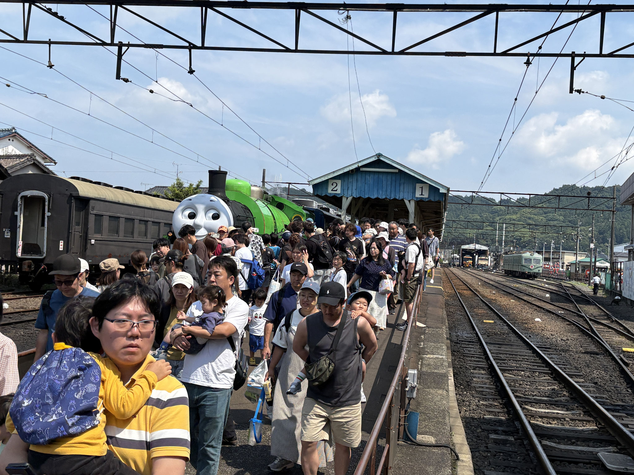 子連れトーマス