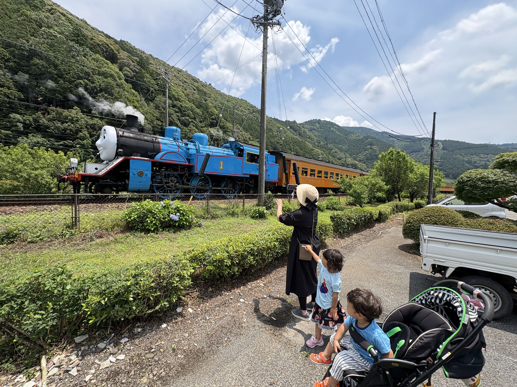 子連れトーマス