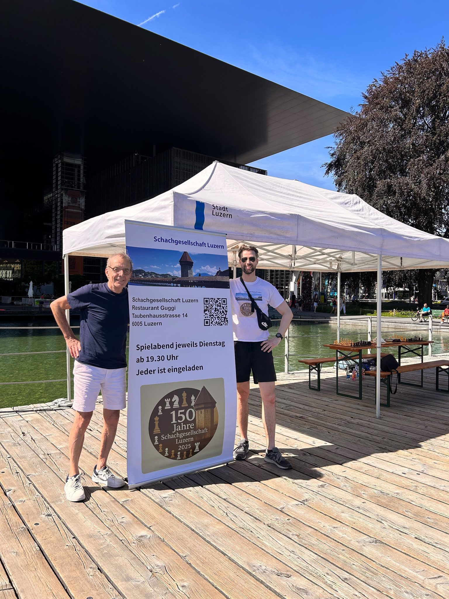 Die Schachgesellschaft Luzern spielt auch nach den Sommerferien wieder jeden Dienstagabend im Guggi-Restaurant Luzern