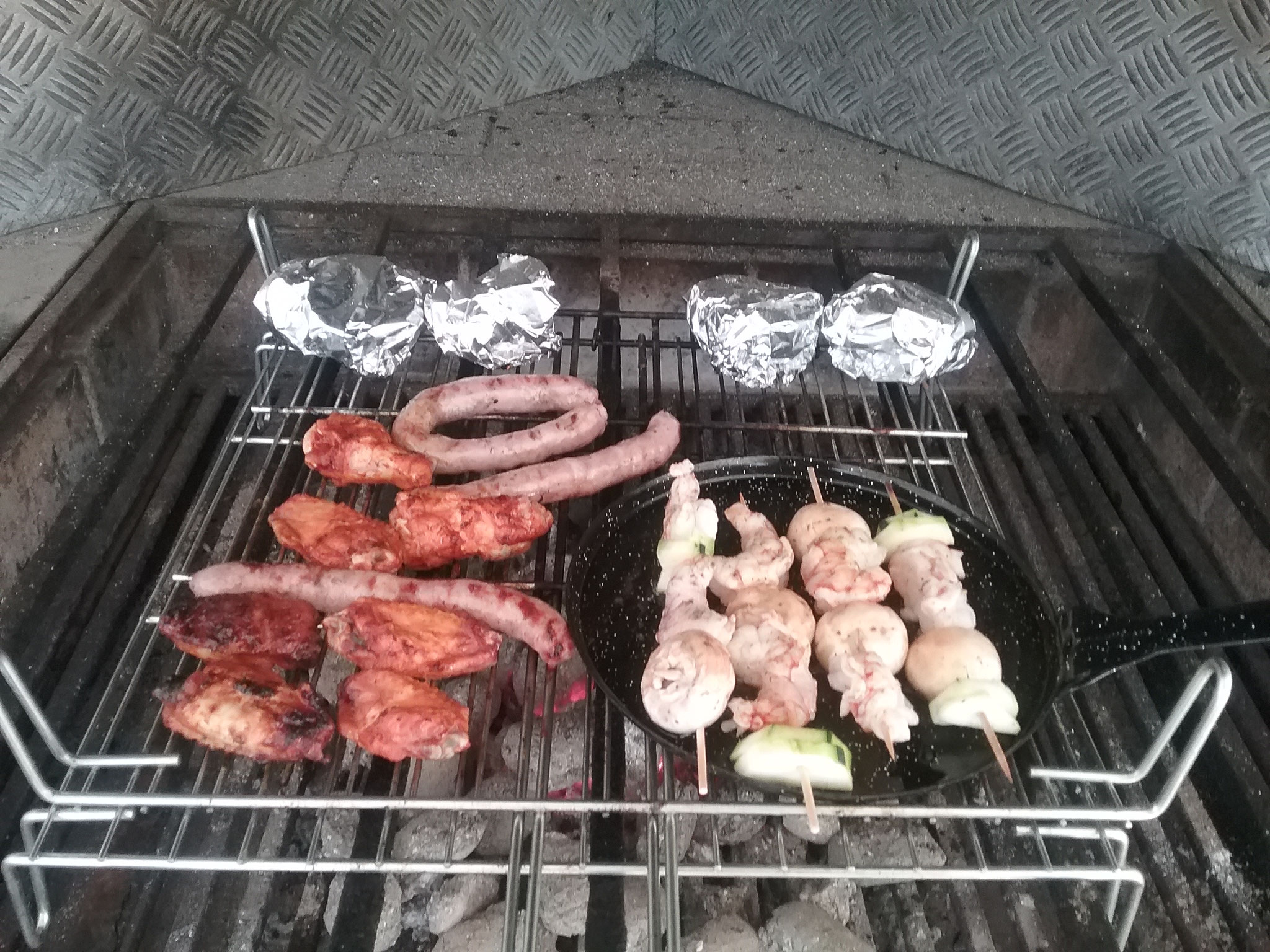 Frisch vom Grill