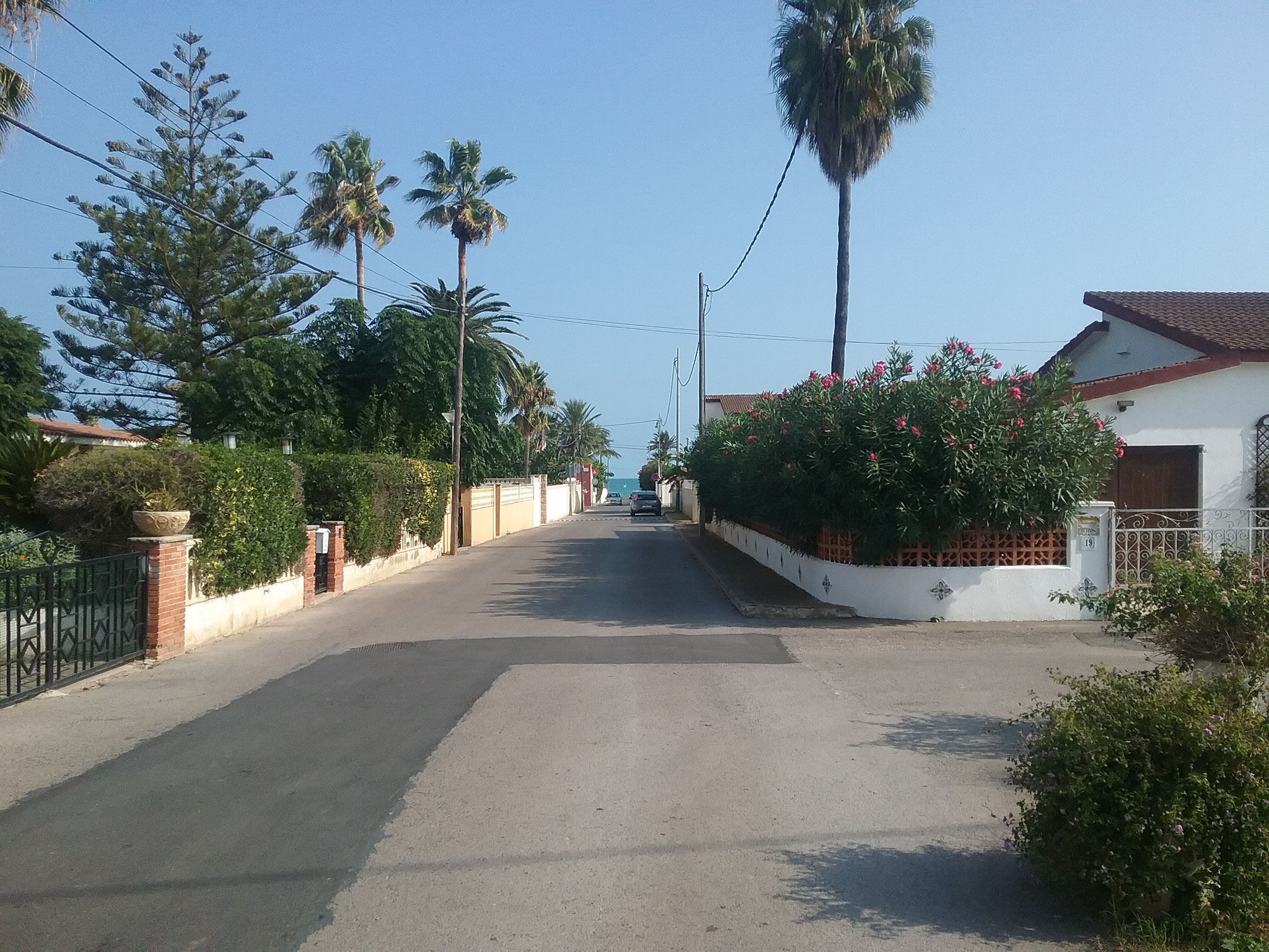 Gehweg zum Strand
