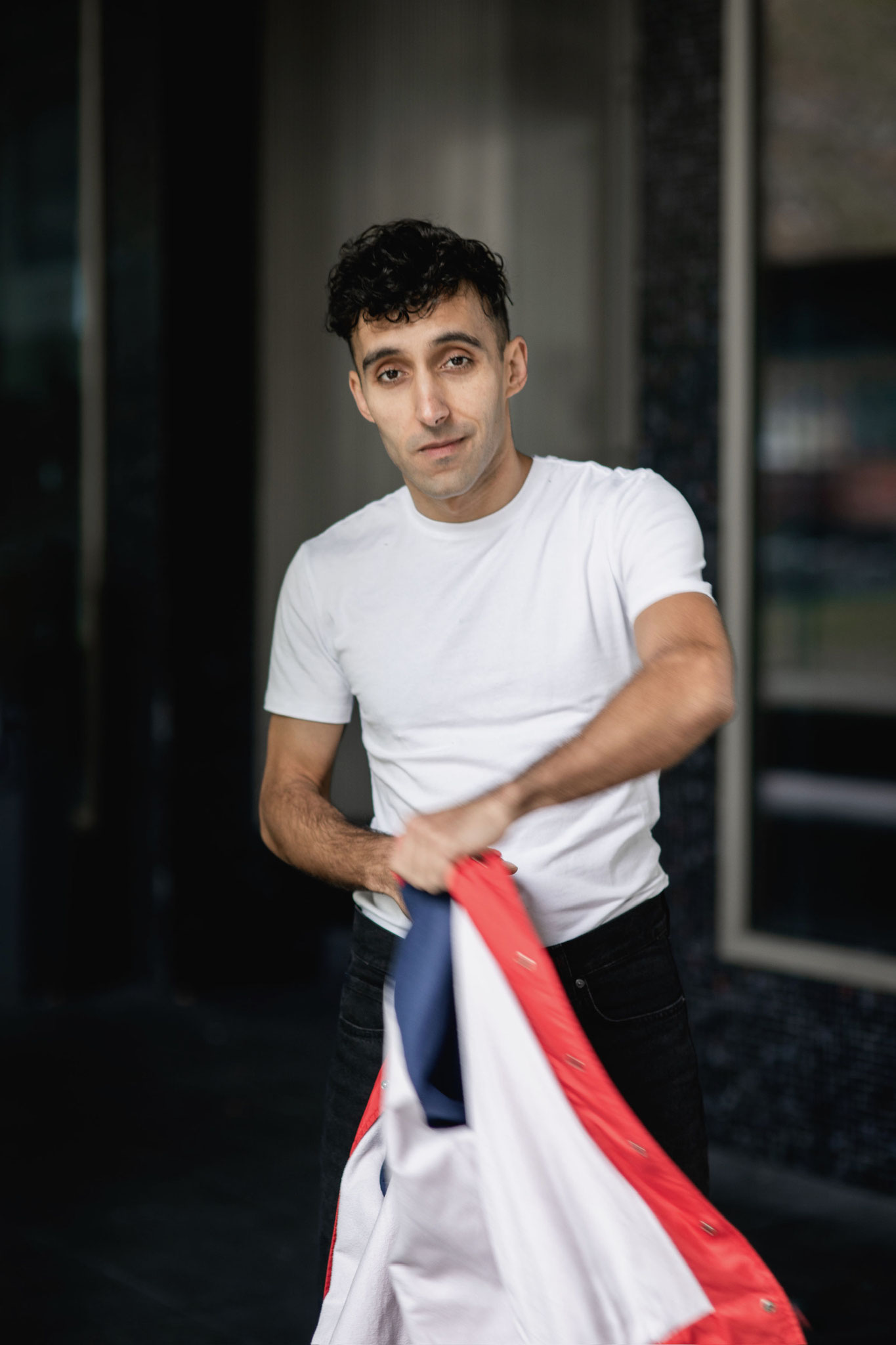 Yassin Trabelsi actor headshot represented by Walcher Management