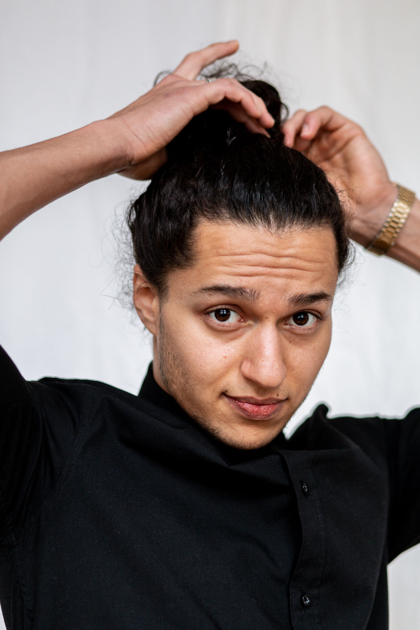 Jawad Rajpoot actor headshot represented by Walcher Management
