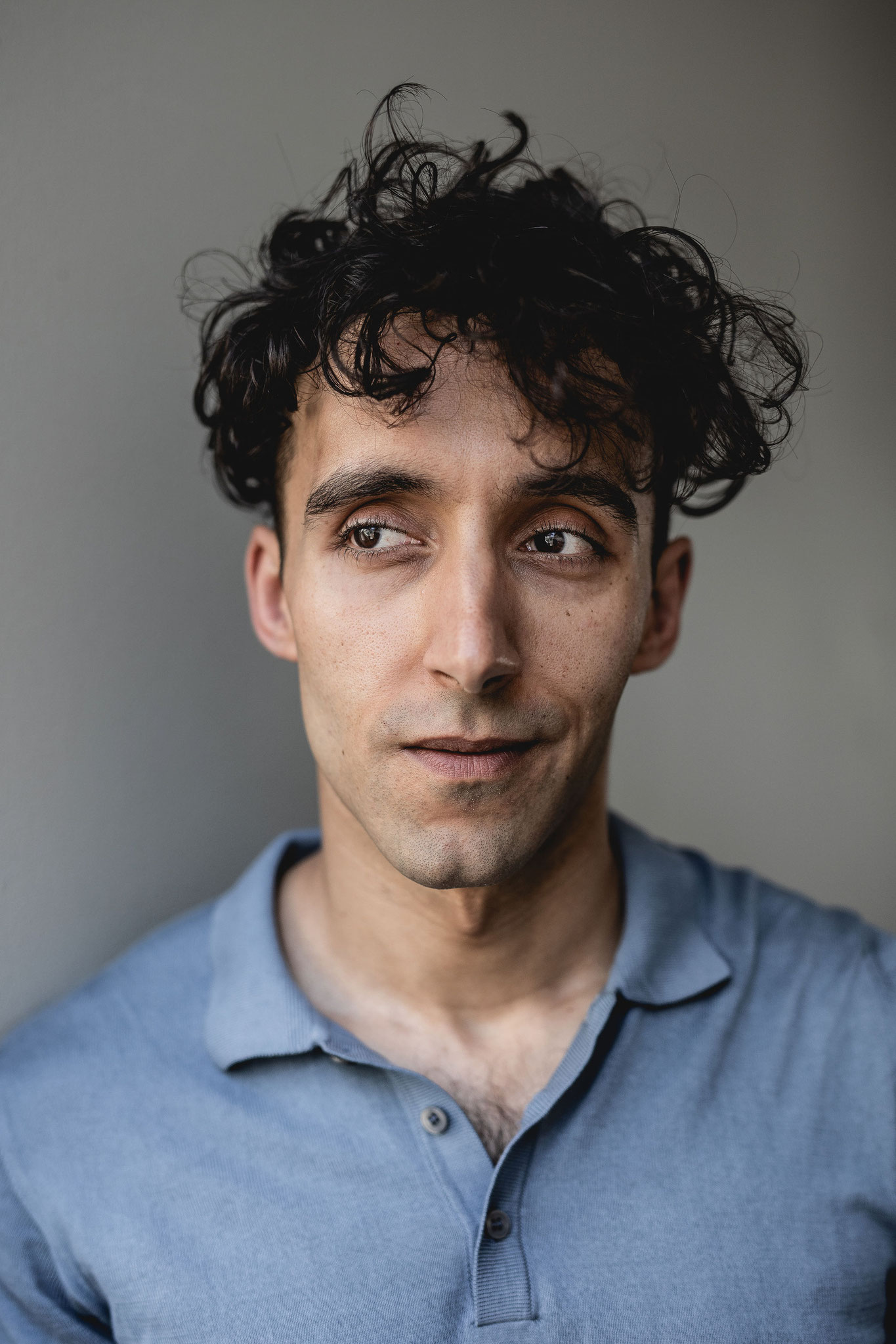 Yassin Trabelsi actor headshot represented by Walcher Management
