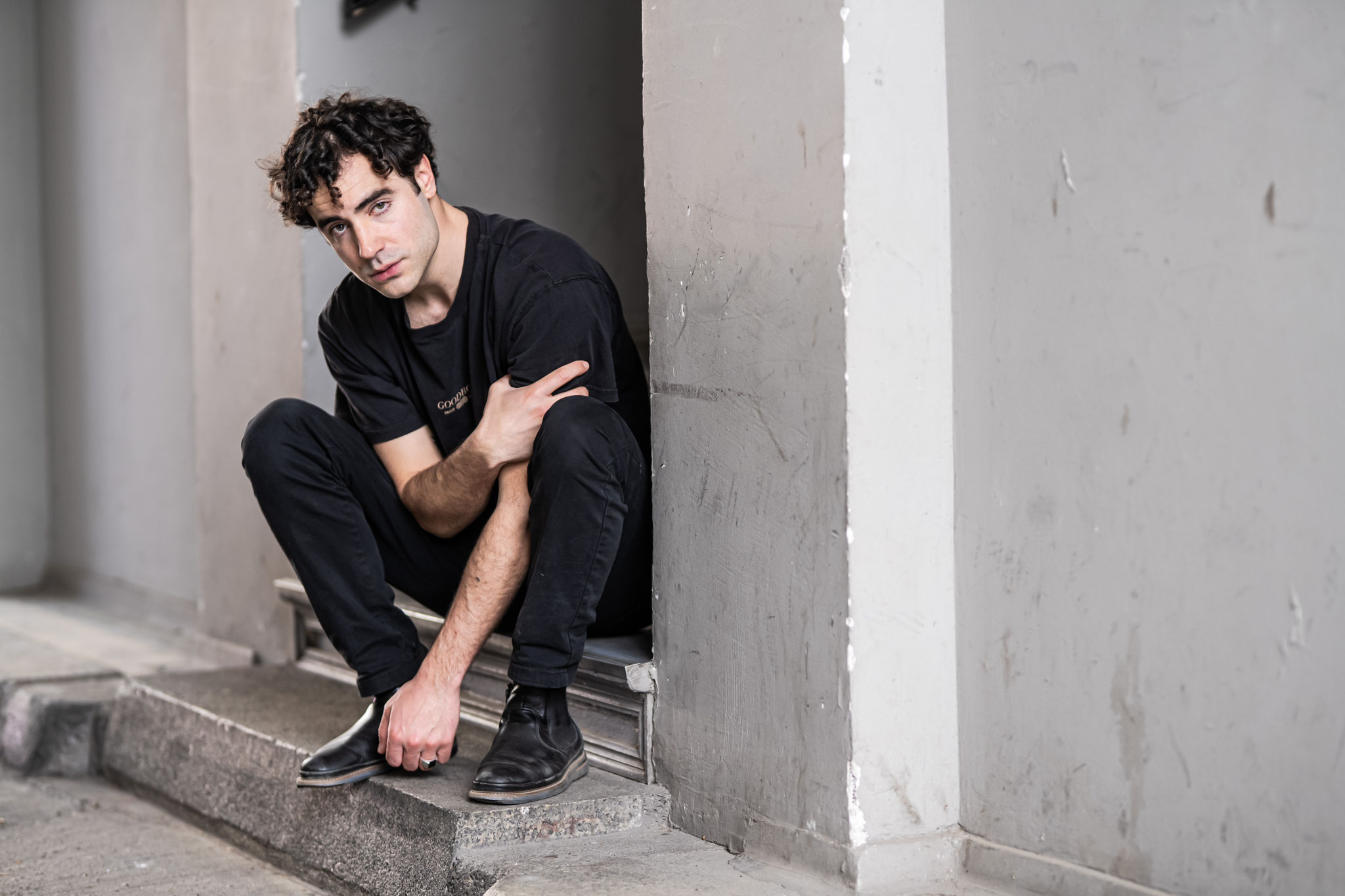 Giovanni Funiati actor headshot represented by Walcher Management