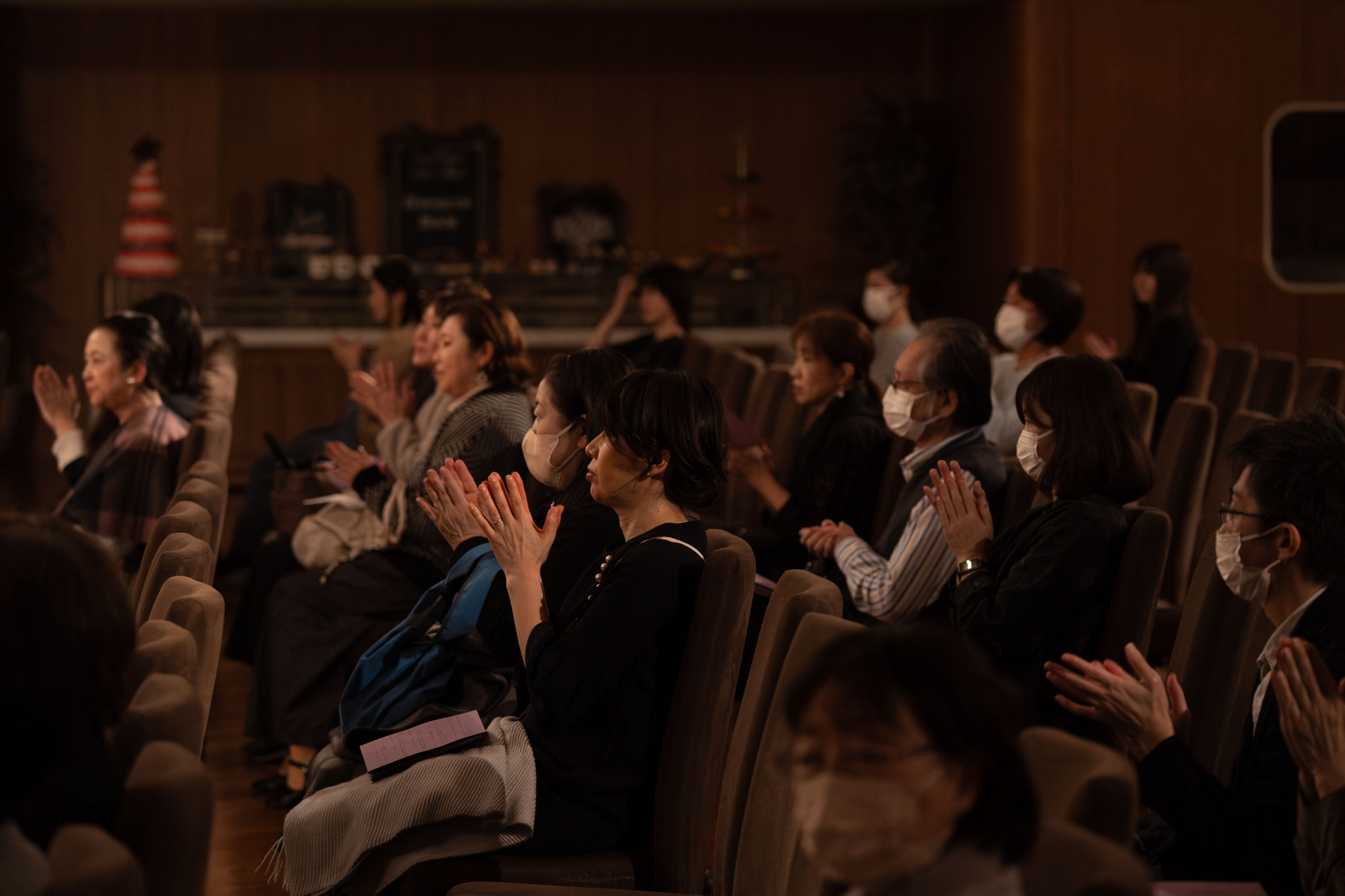 当教室へ、当教室の発表会へと想いを寄せてくださる外部の方々のご来場もございました