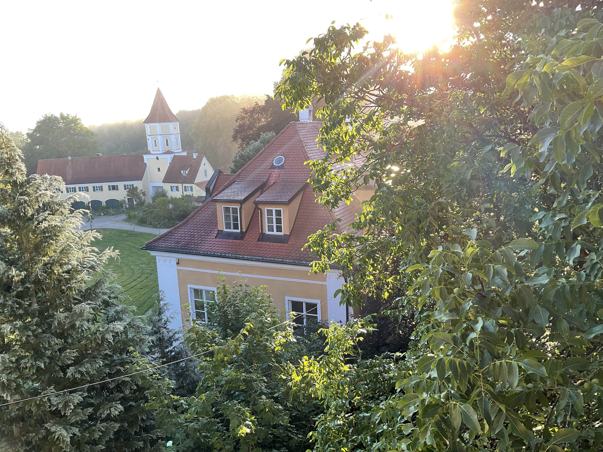 Schloss Blumenthal am morgen