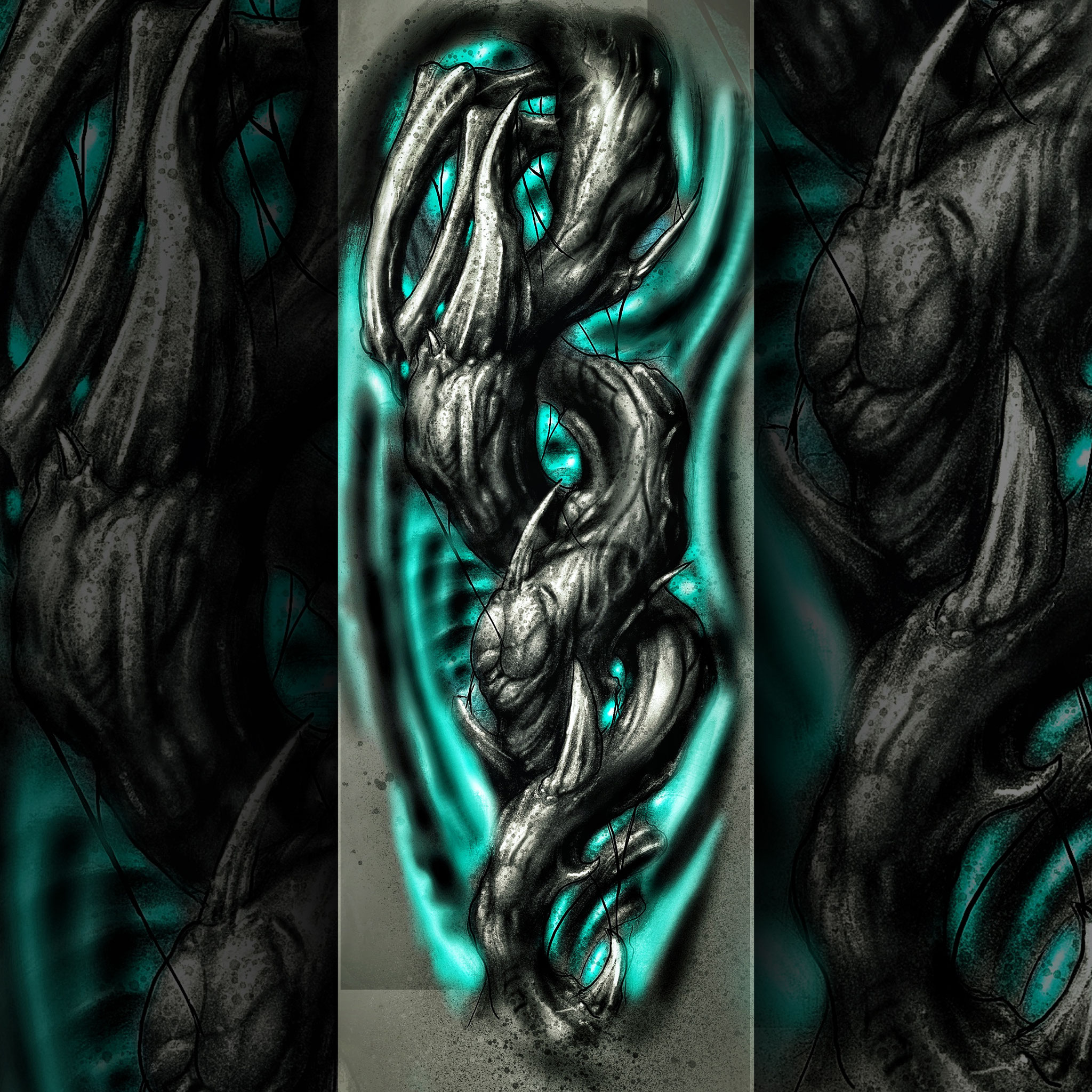 Kunstmalerei - Josh Vangore Death & Decay