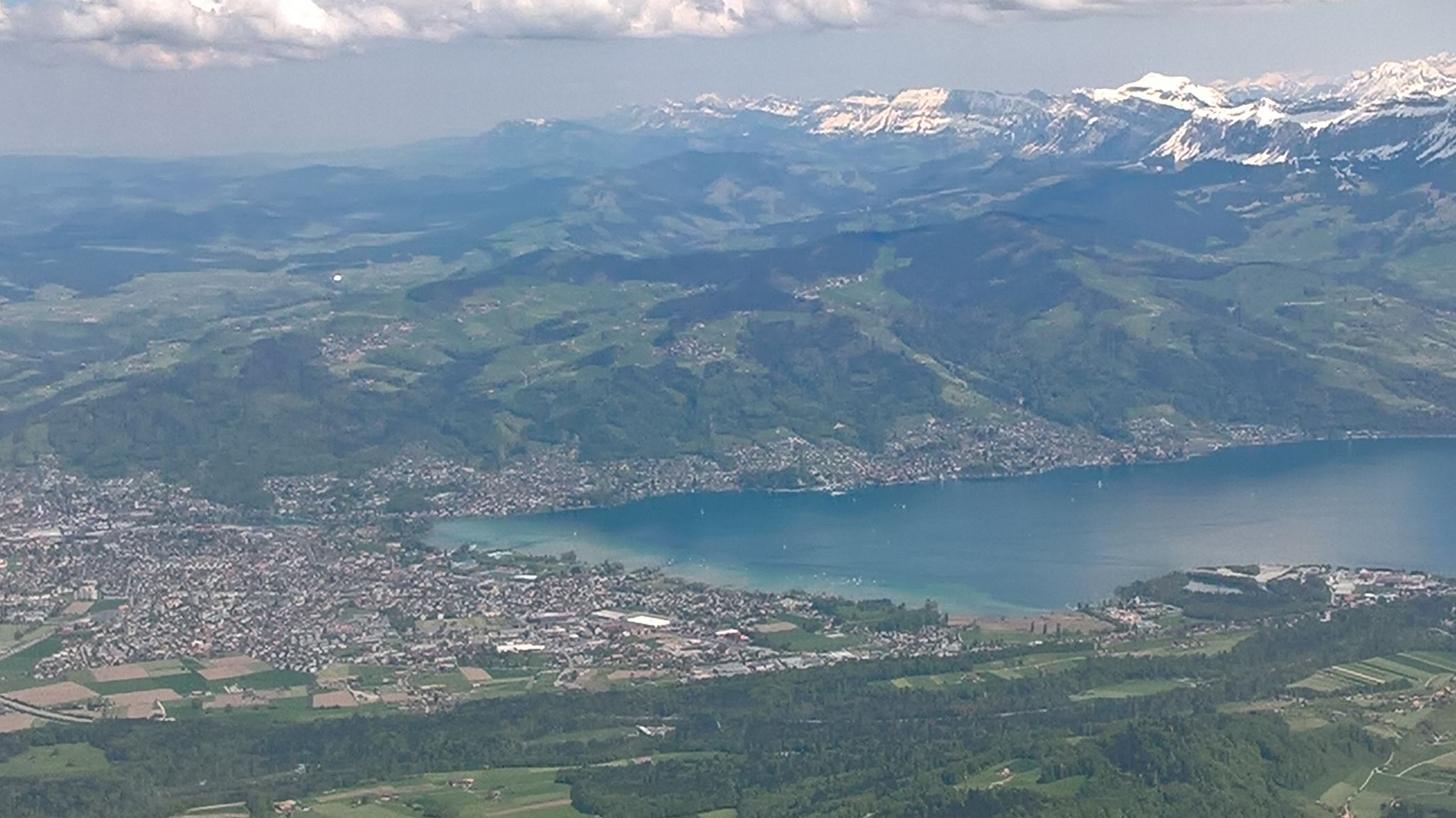 Blick auf den Thuner See