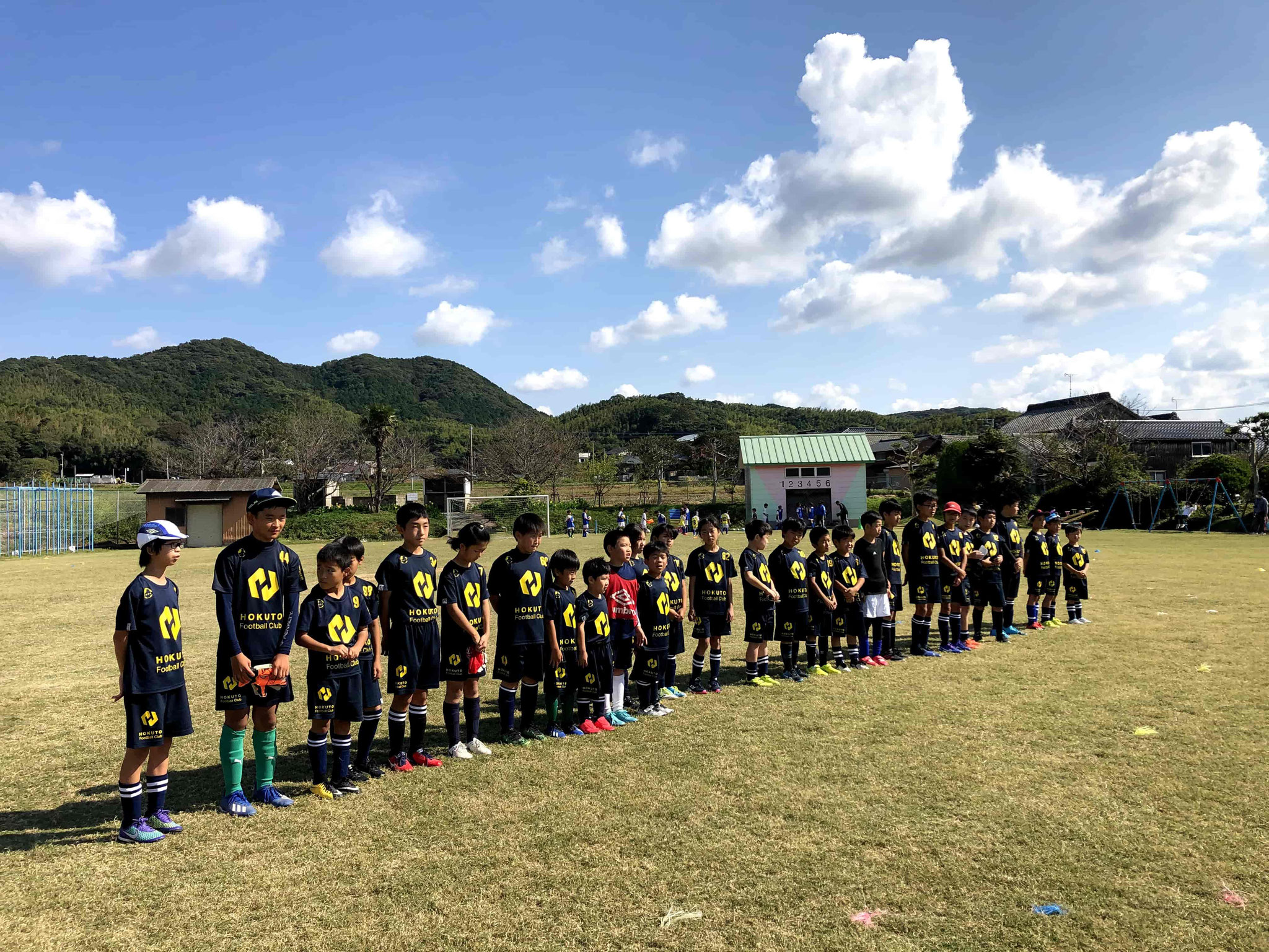 21 4 25 Futjoy Festa U 9 小戸公園球技場 福津のサッカークラブ Hokuto Football Club 教えないサッカークラブ