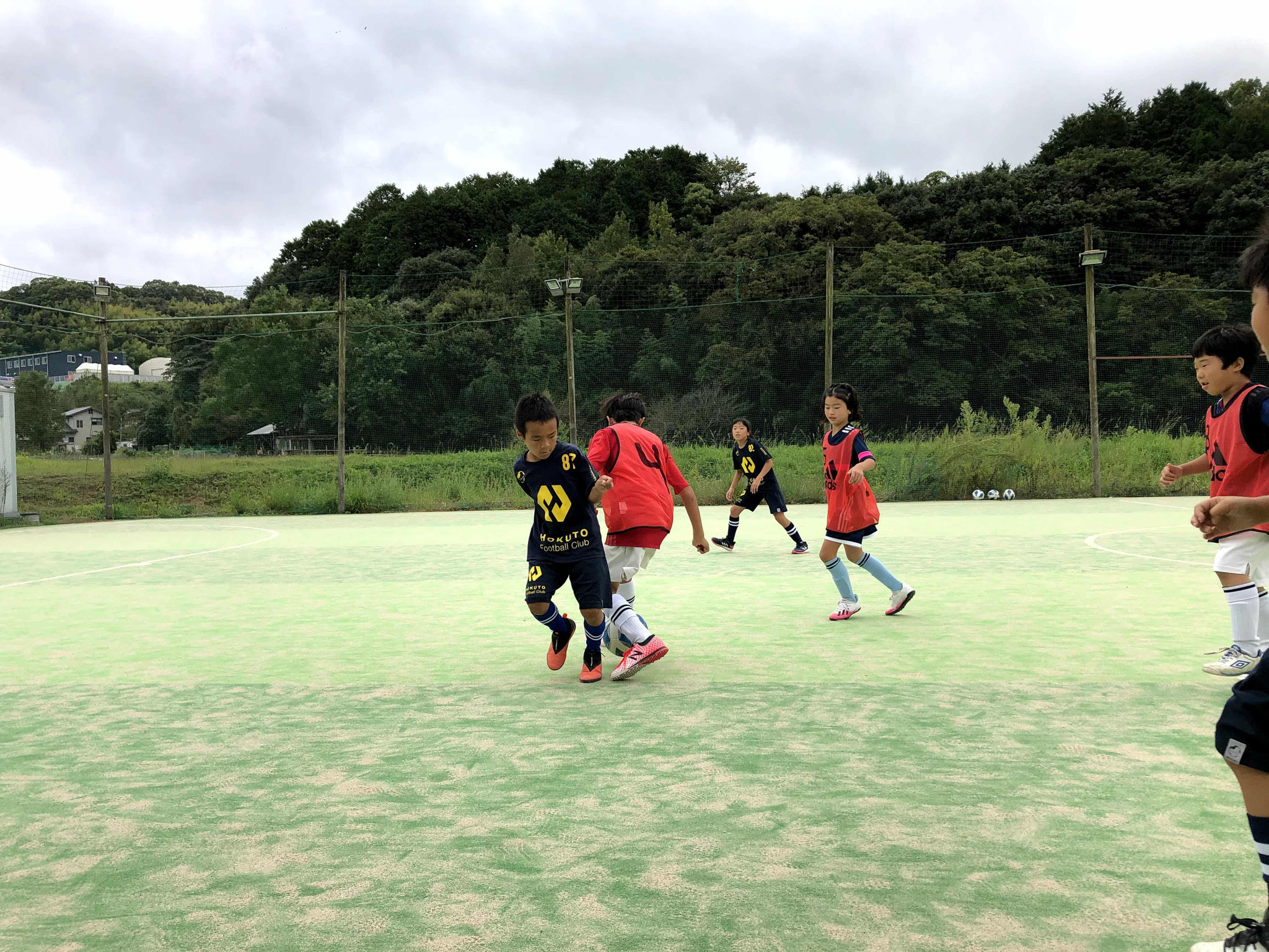 21 4 25 Futjoy Festa U 9 小戸公園球技場 福津のサッカークラブ Hokuto Football Club 教えないサッカークラブ