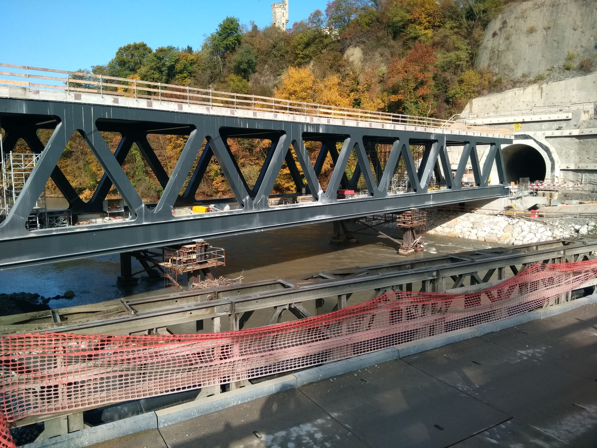 Tunnel de Champel - Pont sur l'Arve