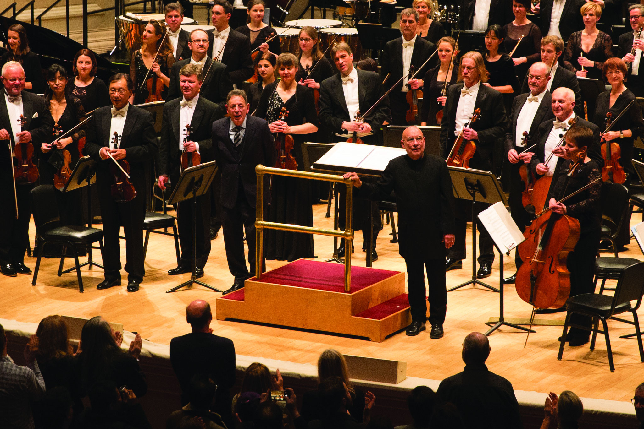 Lui Chan als Konzertmeister des Brucknerorchester im Brucknerhaus Linz (Tom Mesic)