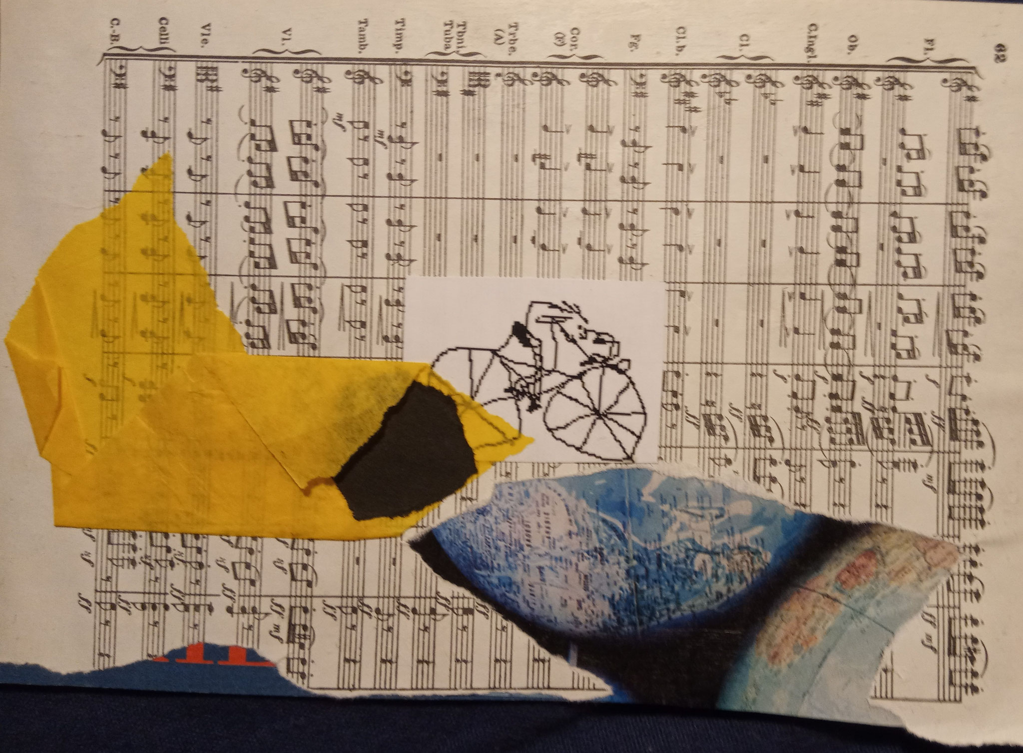 2019 Collage Papier Papier