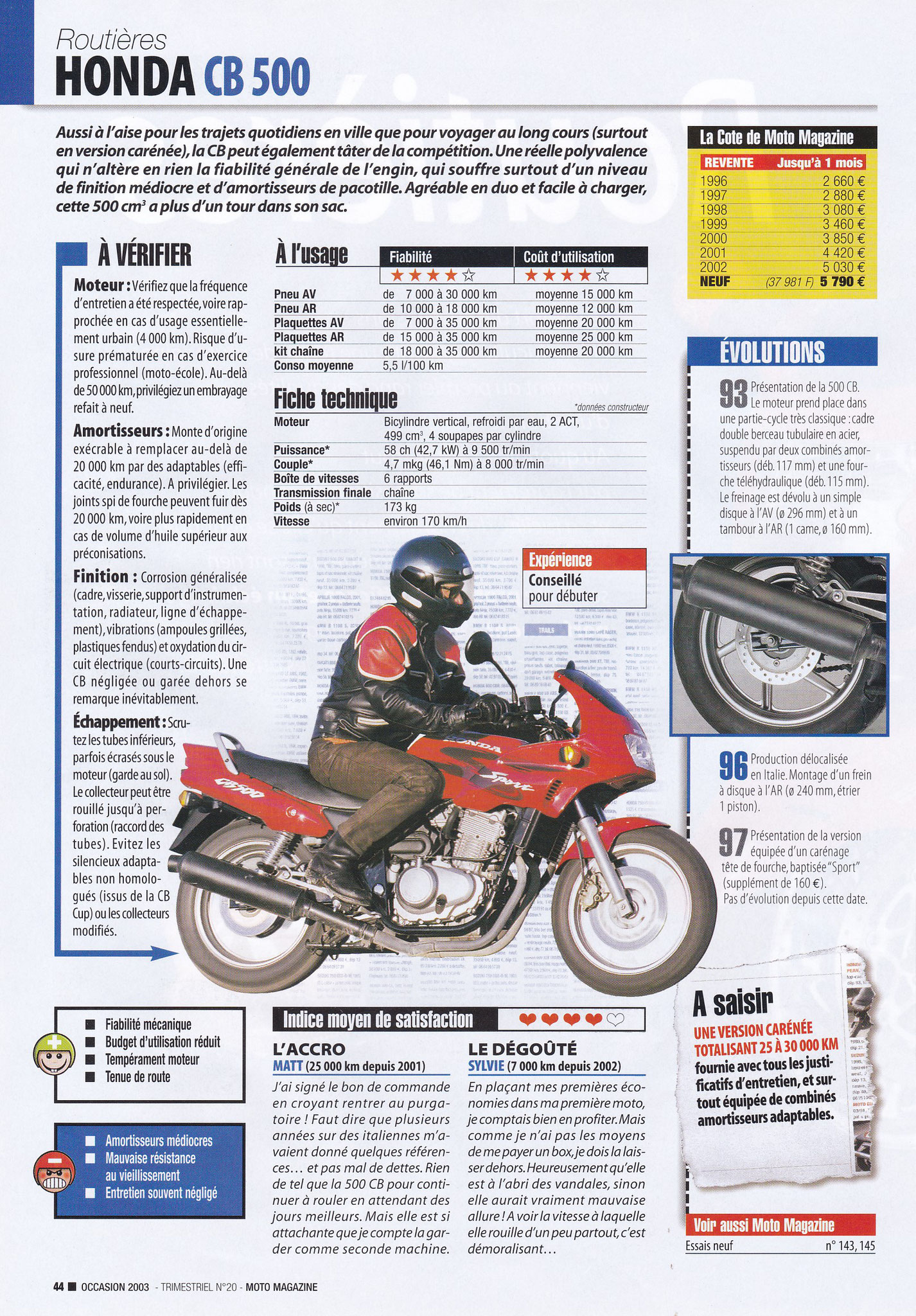 Hors-Série Moto Magazine 2003