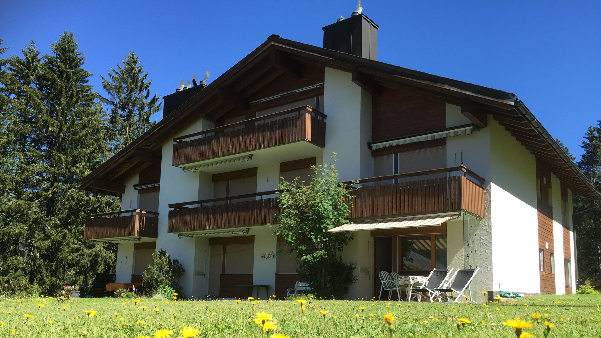 Unsere Wohnung im Erdgeschoss rechts