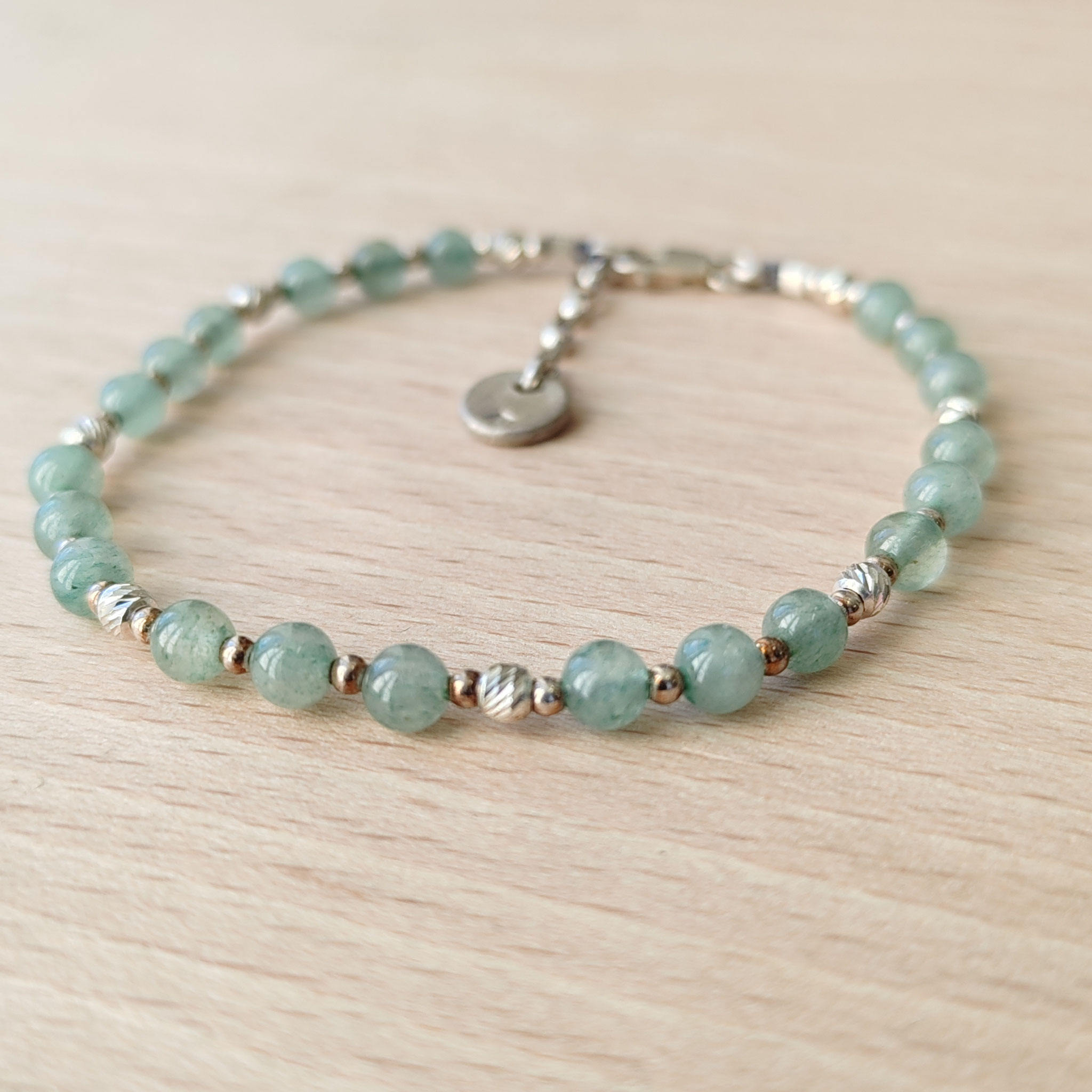 Aventurine/argent