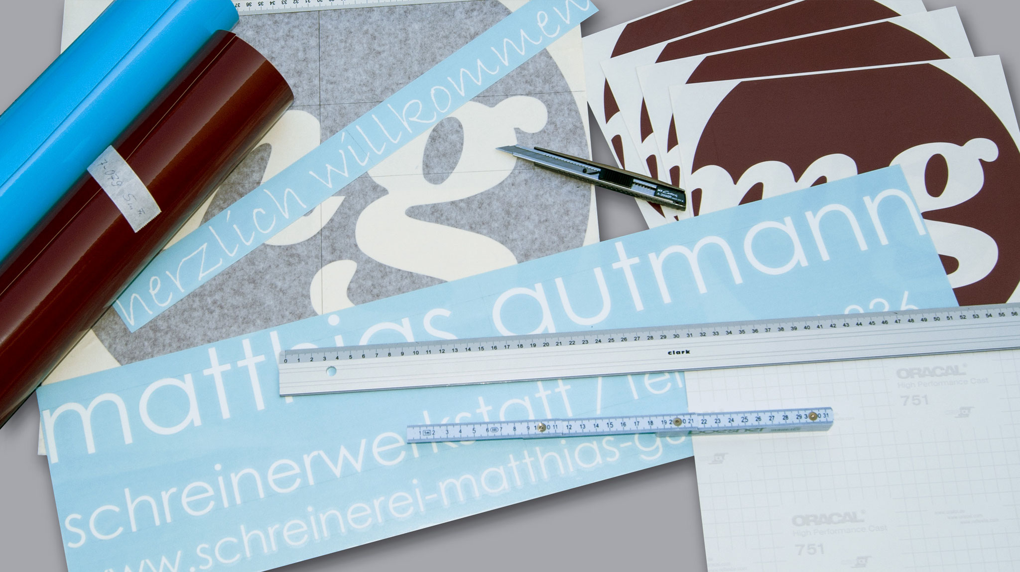 Beschriftung / Folierung - andreas frei design / Produktdesign ...