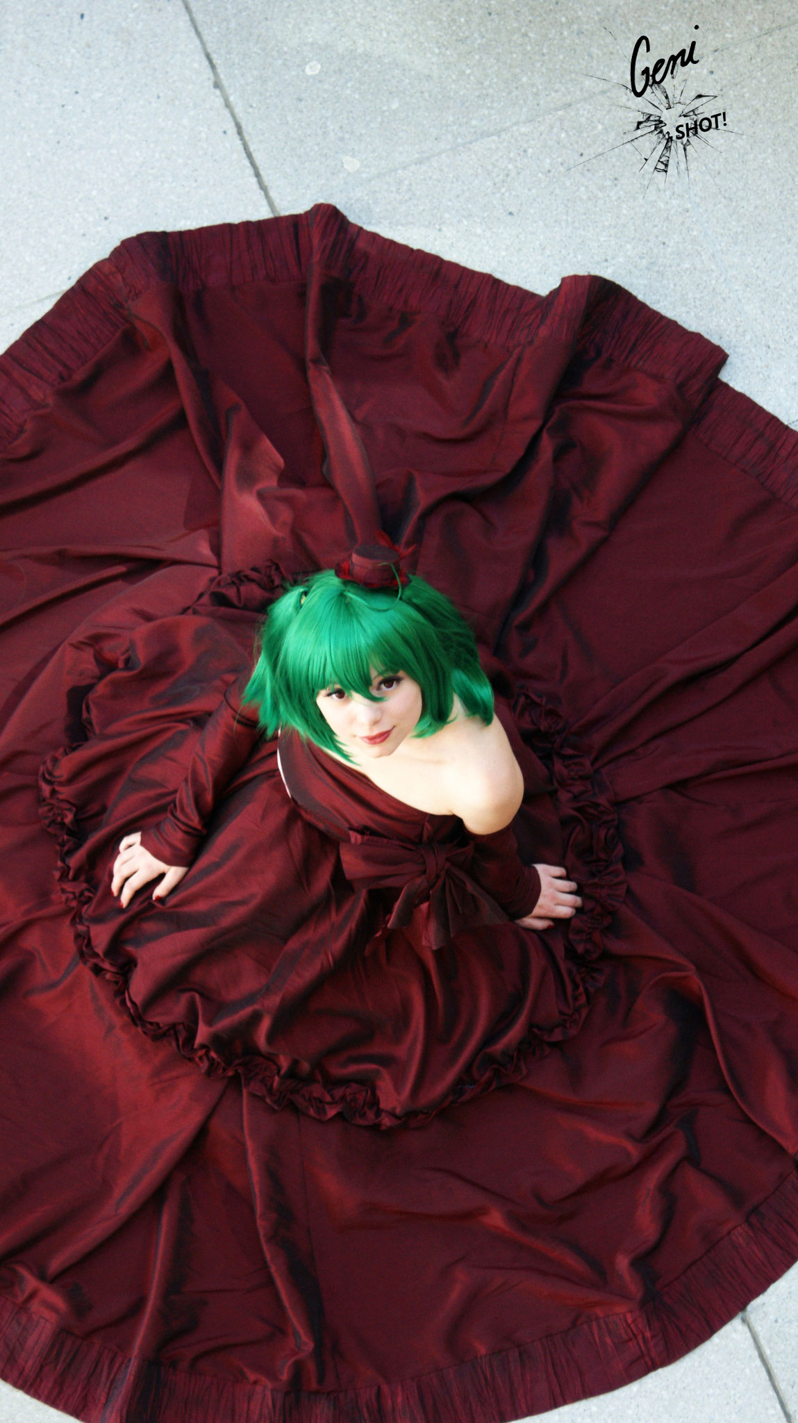 Macross Frontier - Ranka Lee / Cosplayer GeniMonster / Photographer (unknown) - CC-BY-NC