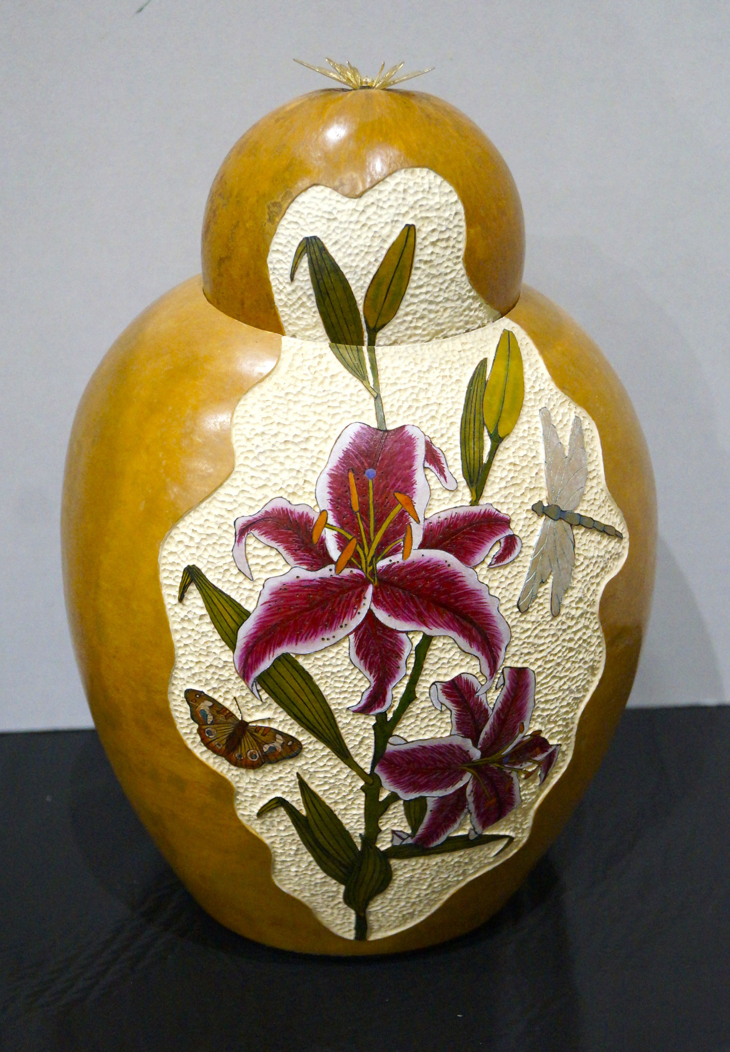 A-15 Covered Container - Pat Berkbigler - First Place