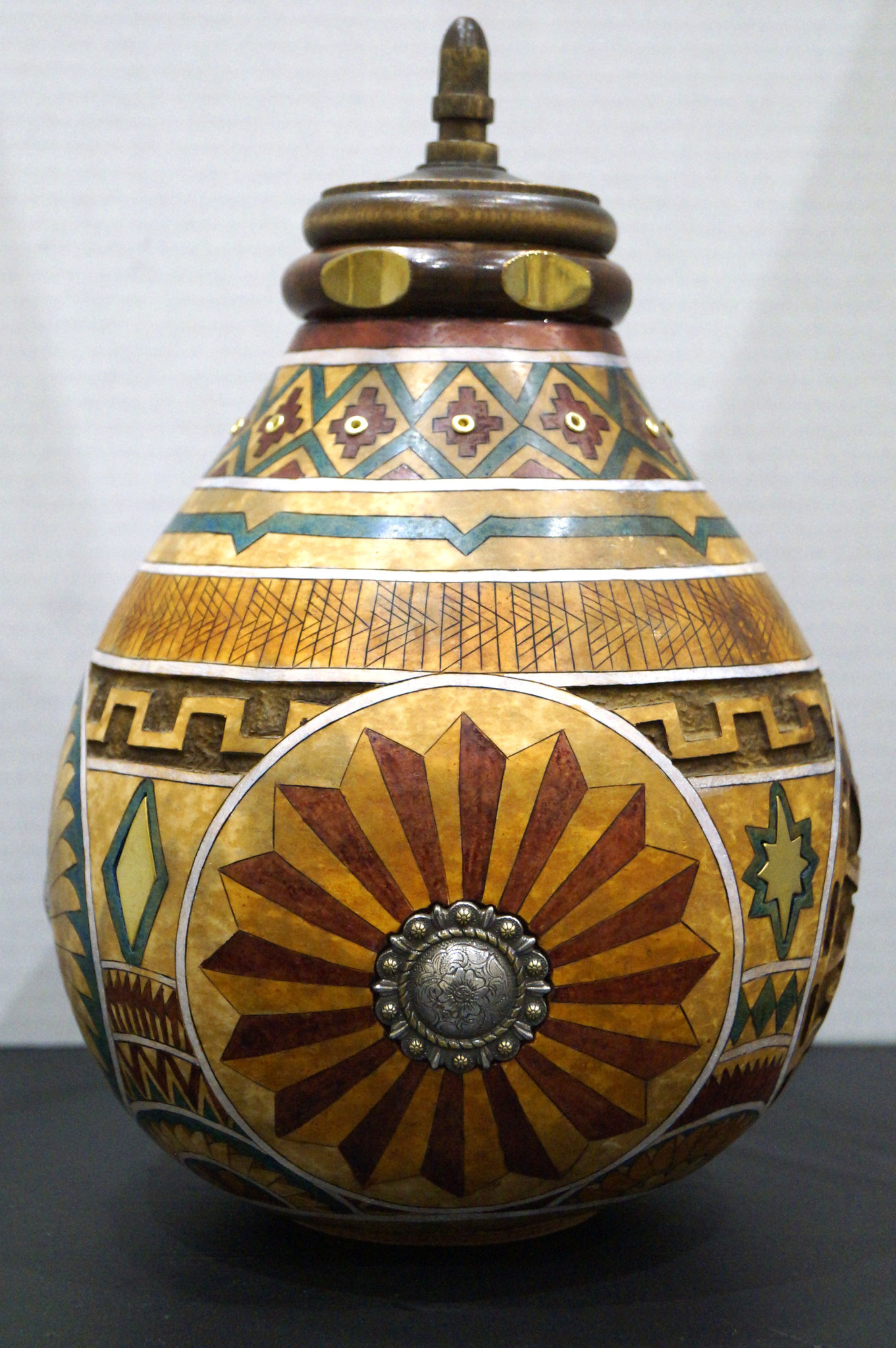 M-15 Covered Container - Leo Groff - Second Place