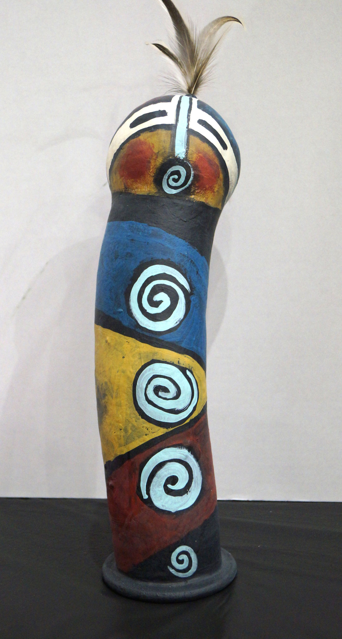A-18 Gourd Doll/Spirit Figure - Melynda Lotven - Third Place