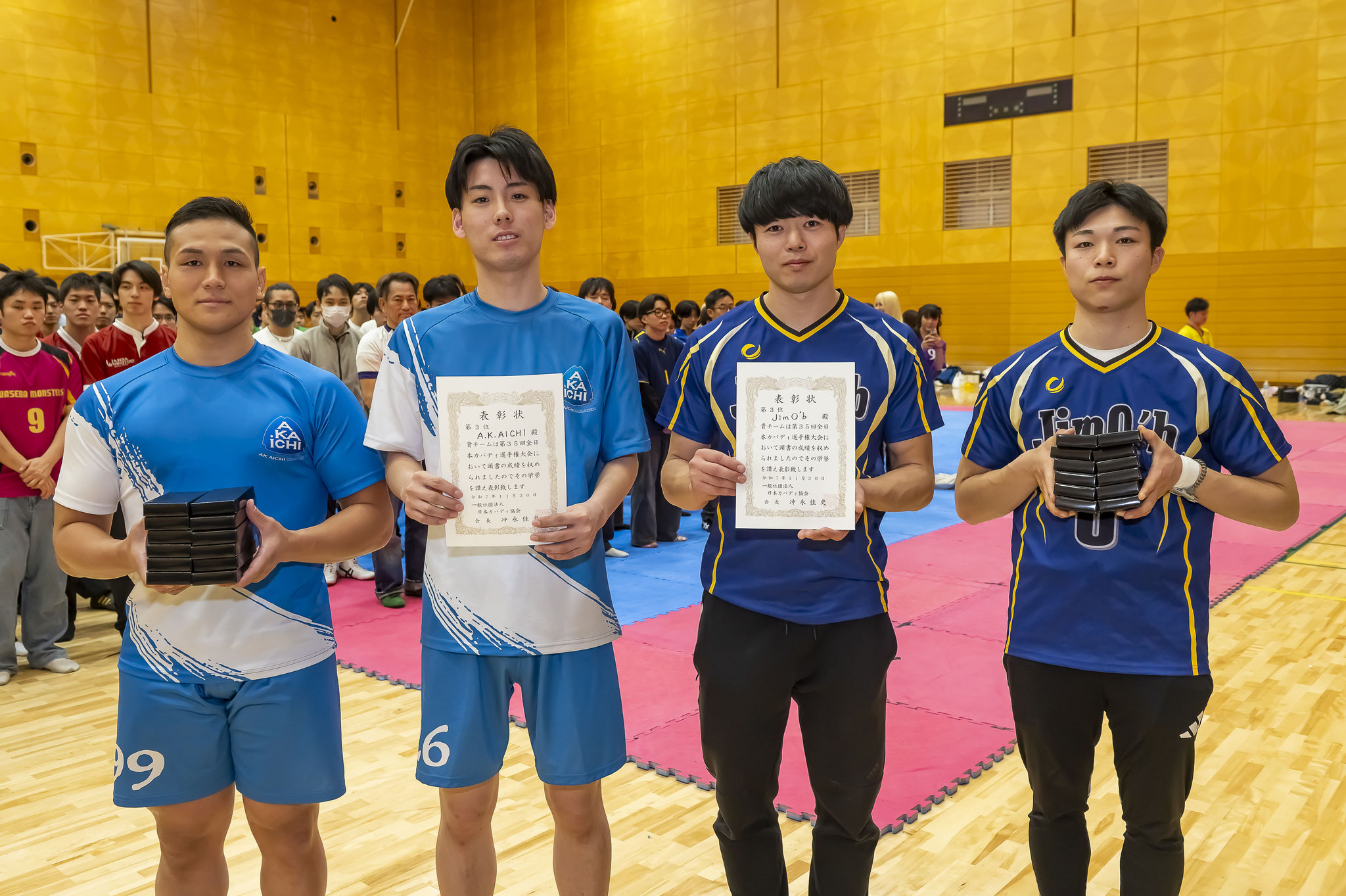 男子の部 第3位【JimO'B・A.K.AICHI】